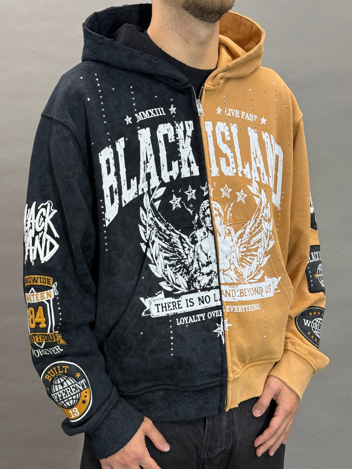 Split Angel Black/Beige BI