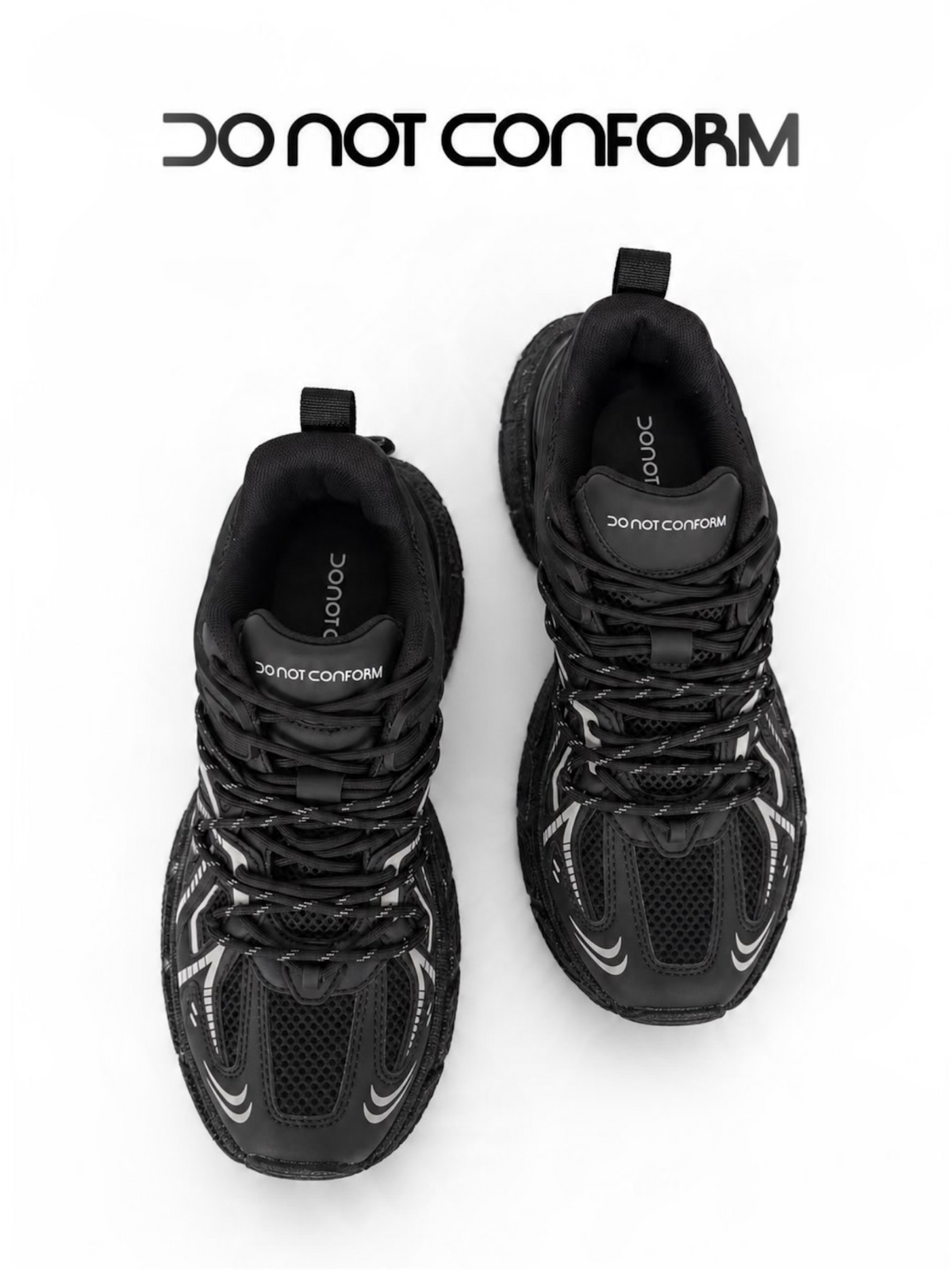 DNC Shoes01 BLK/BLK/MET