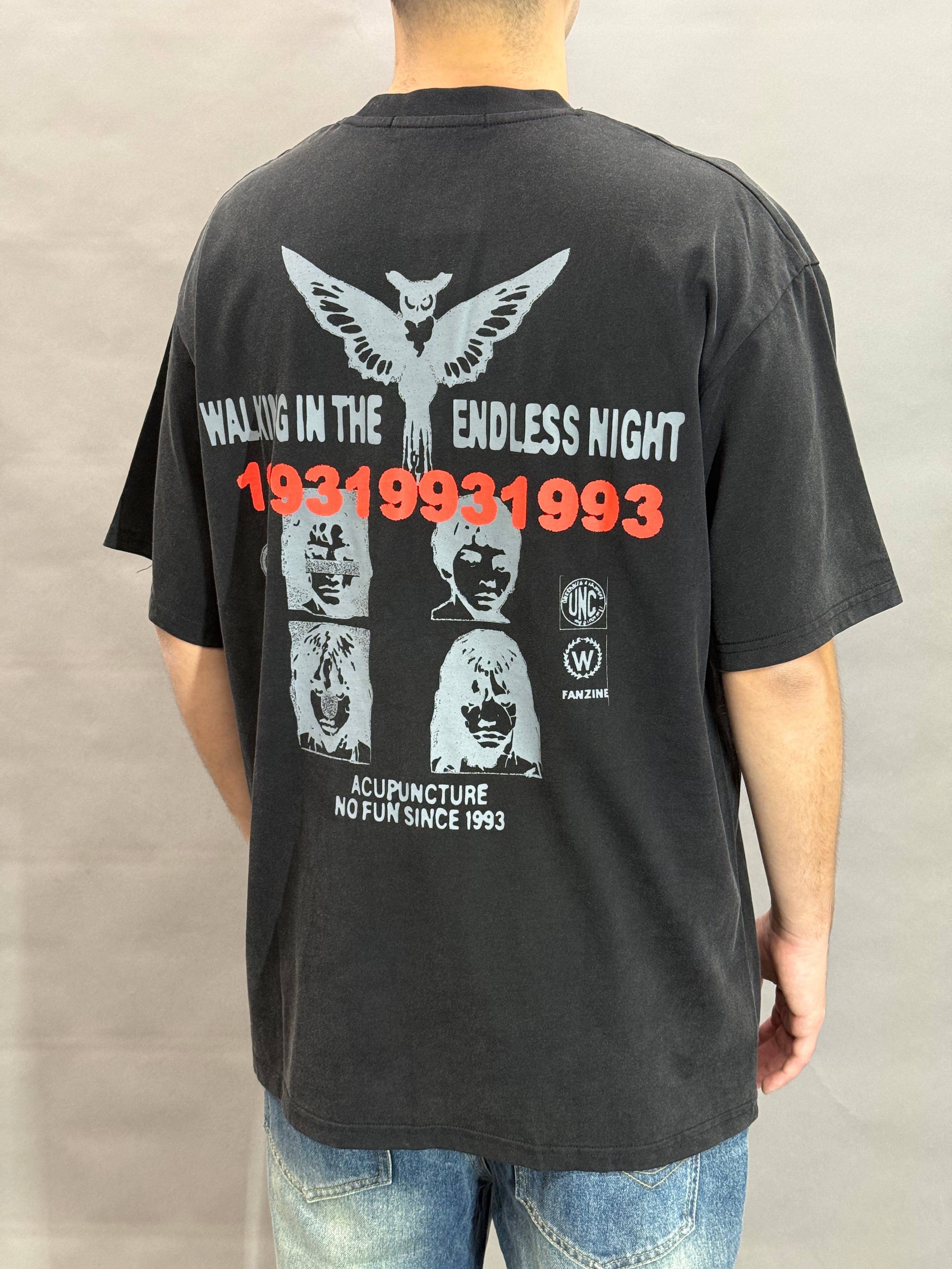 Endless Tee Washed Black