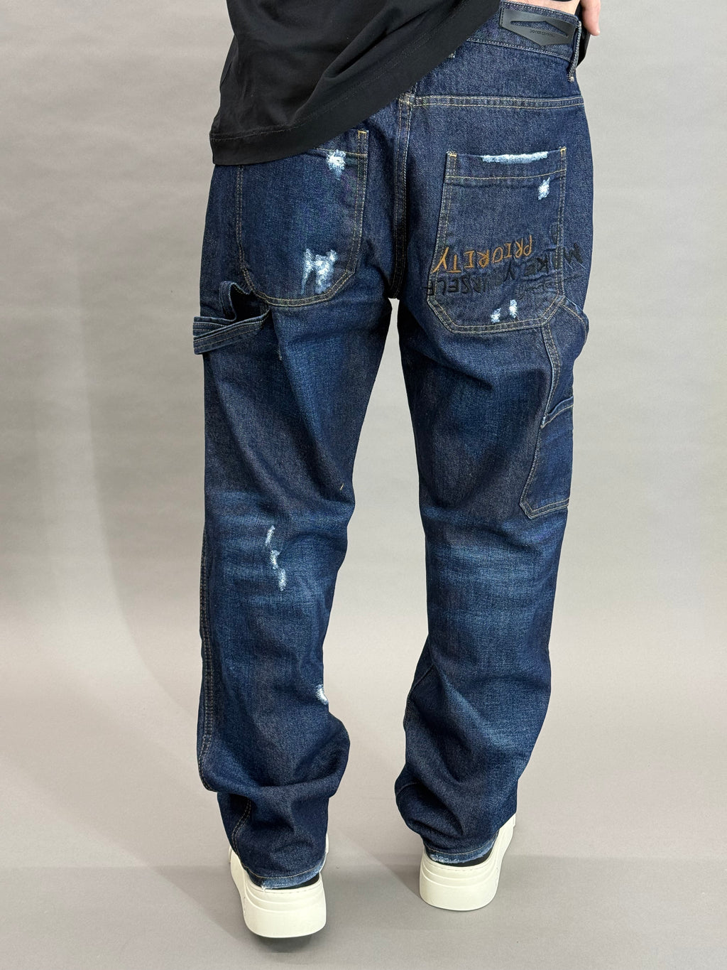 Baggy Work Dirty Blue Priority