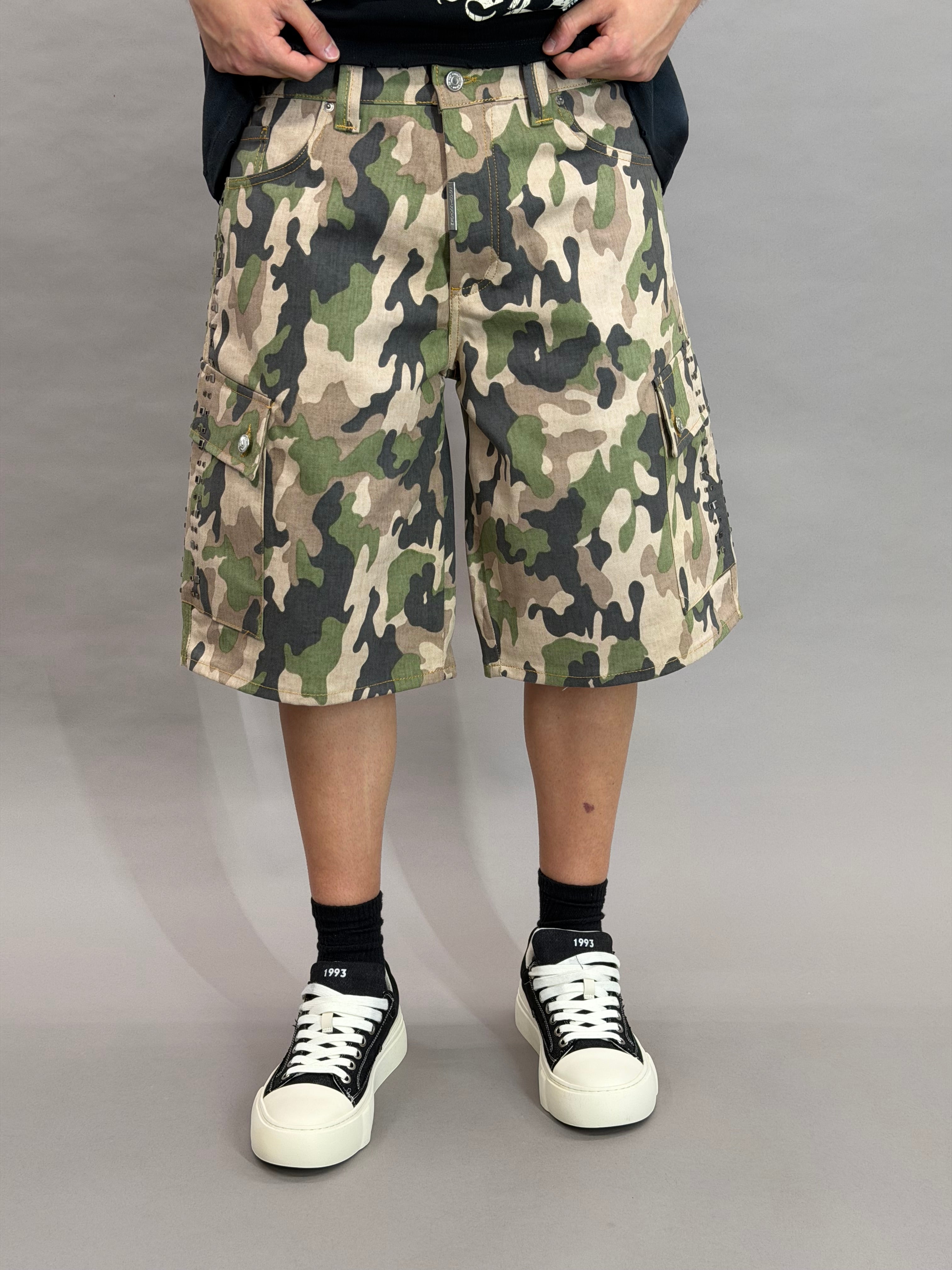 Military Pockets Rhinestone