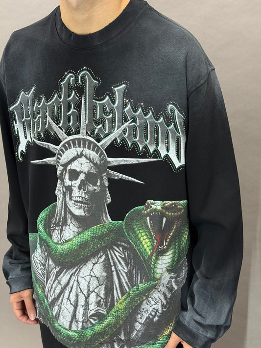 Liberty Skull Black LS BI