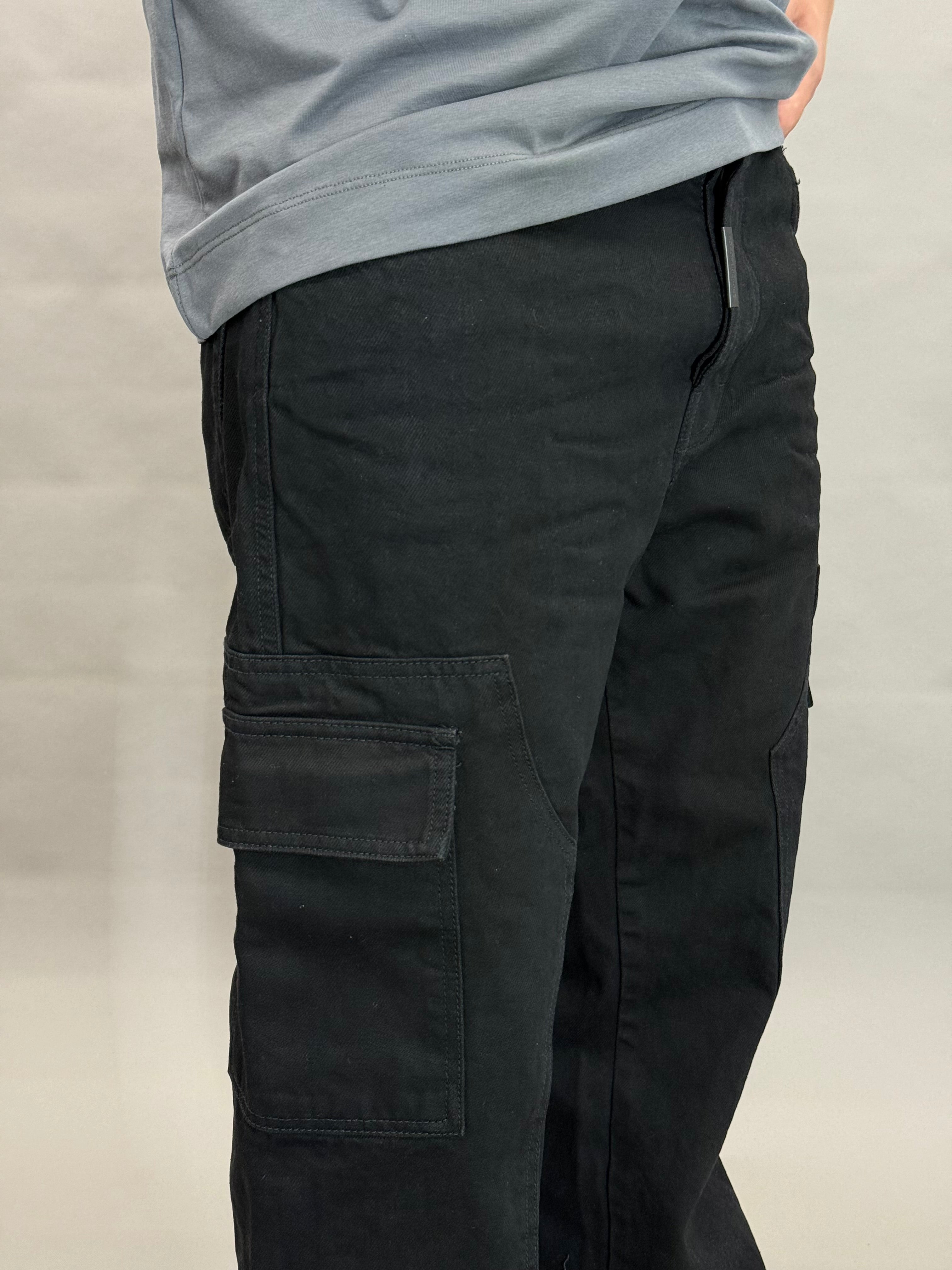 Cargo Black Denim