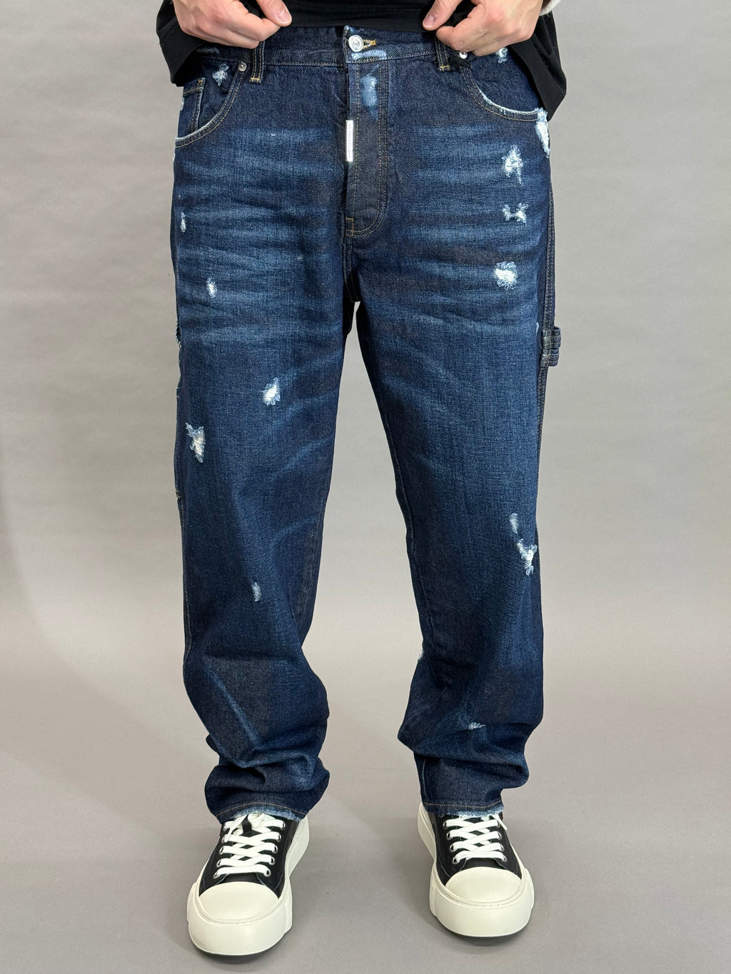 Baggy Work Dirty Blue Priority