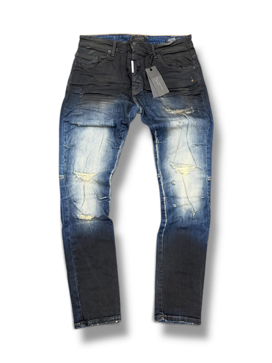 DNC X SH Skinny Black Blue