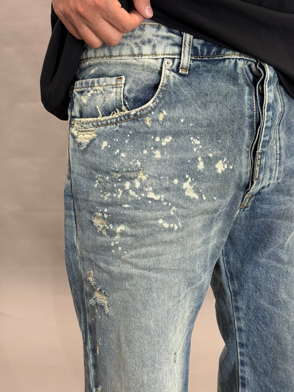 Splashes Baggy Sandblasted