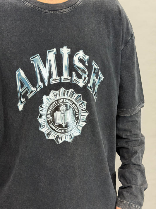 Metallic amish