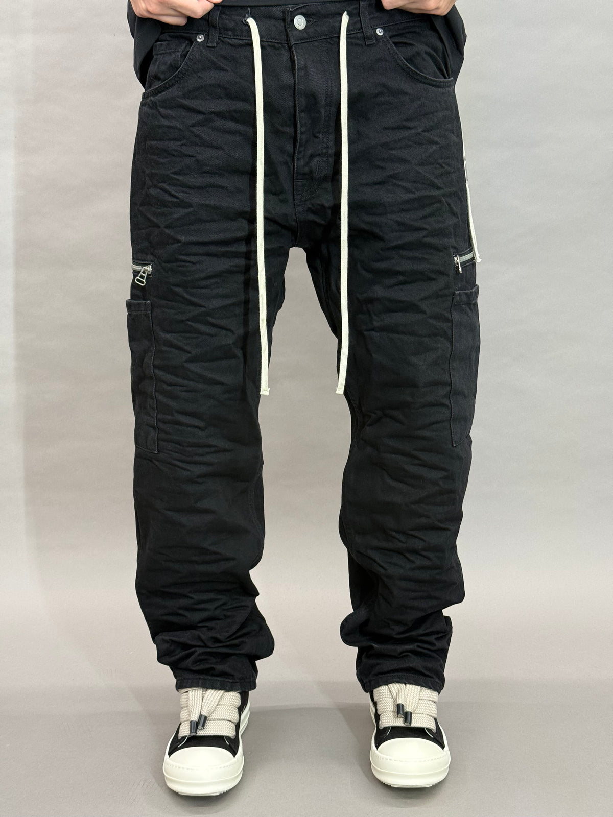 Denim Pocket Black