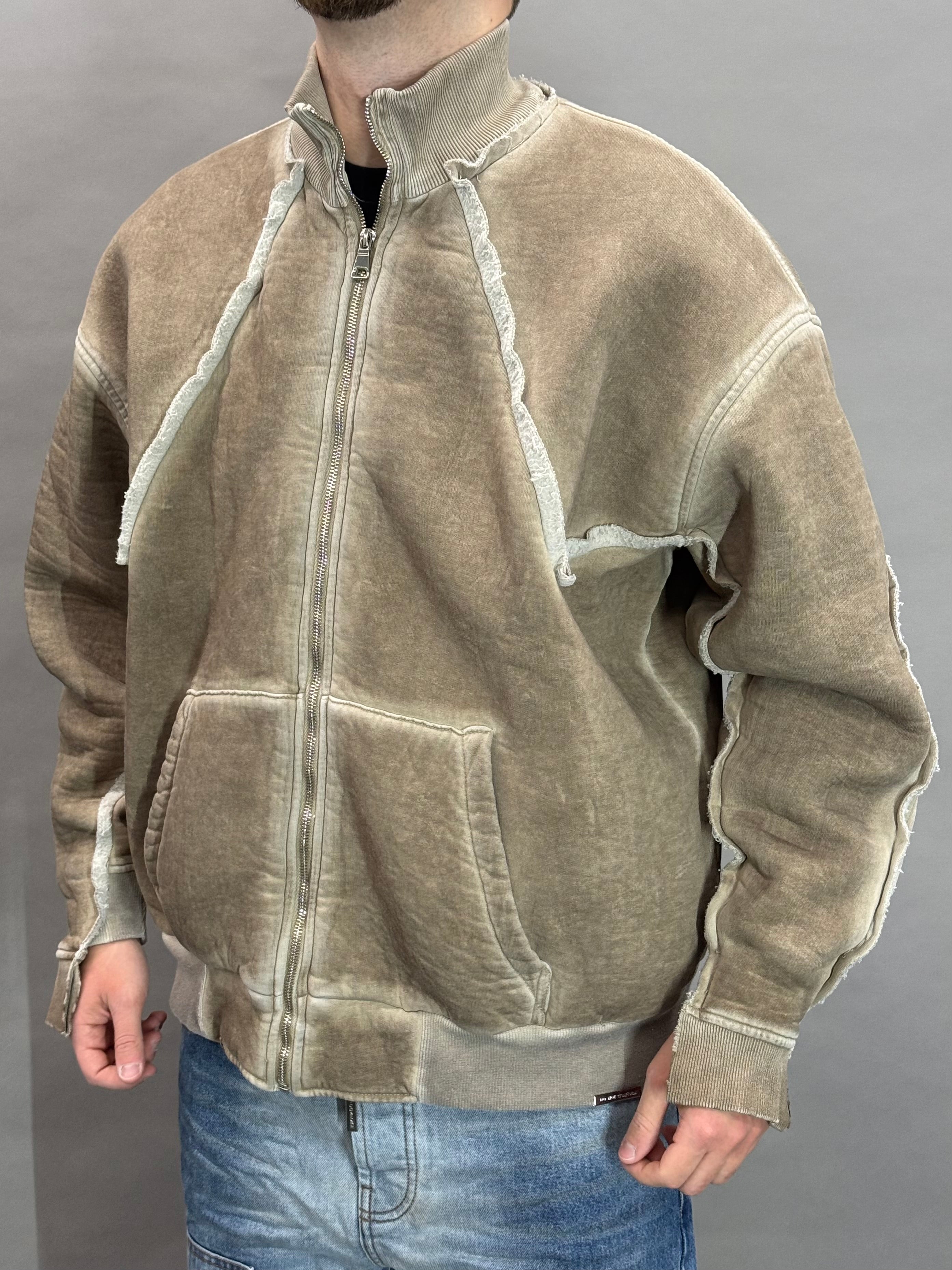 Washed Sweatshirt Beige