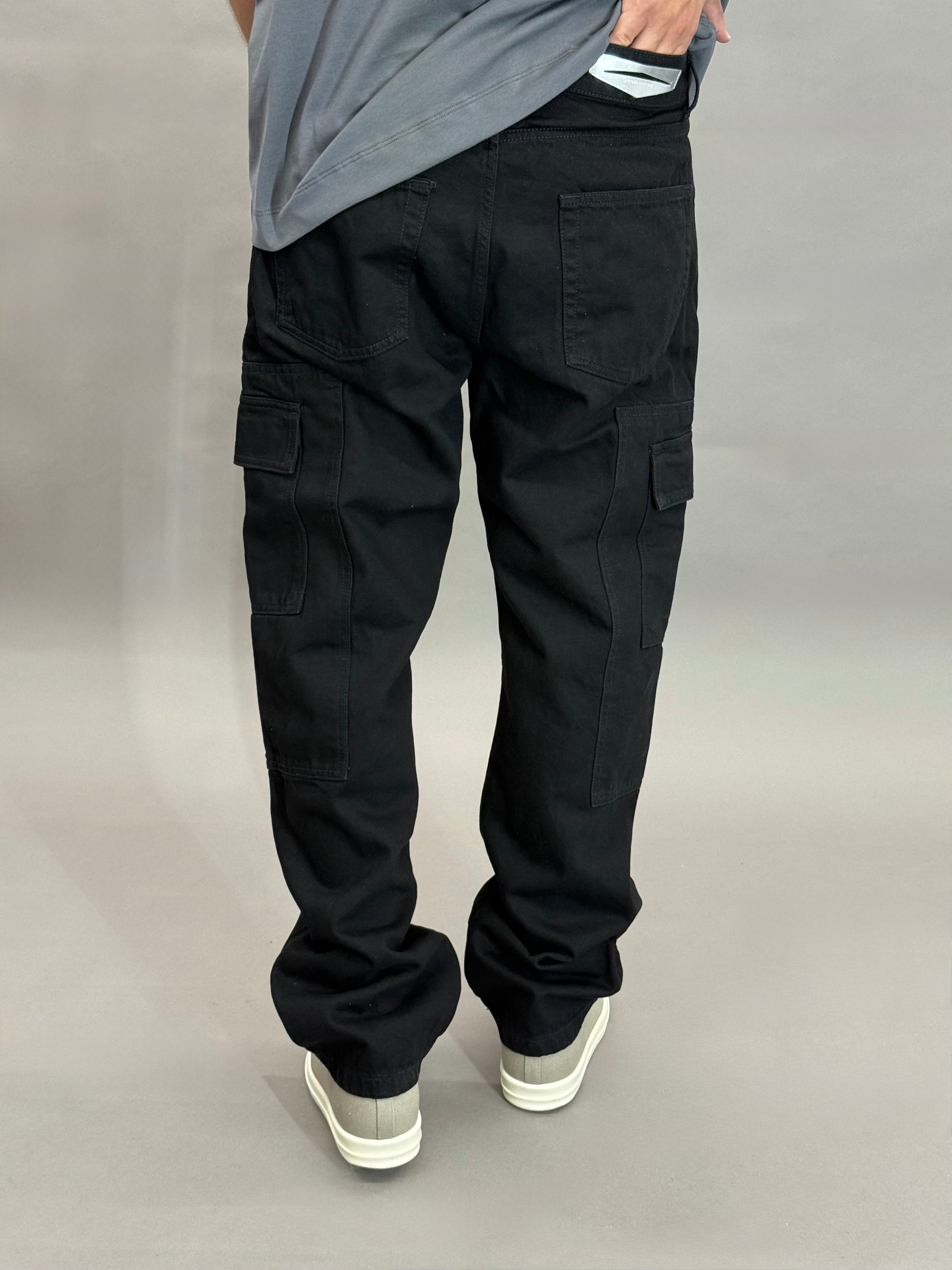 Cargo Black Denim