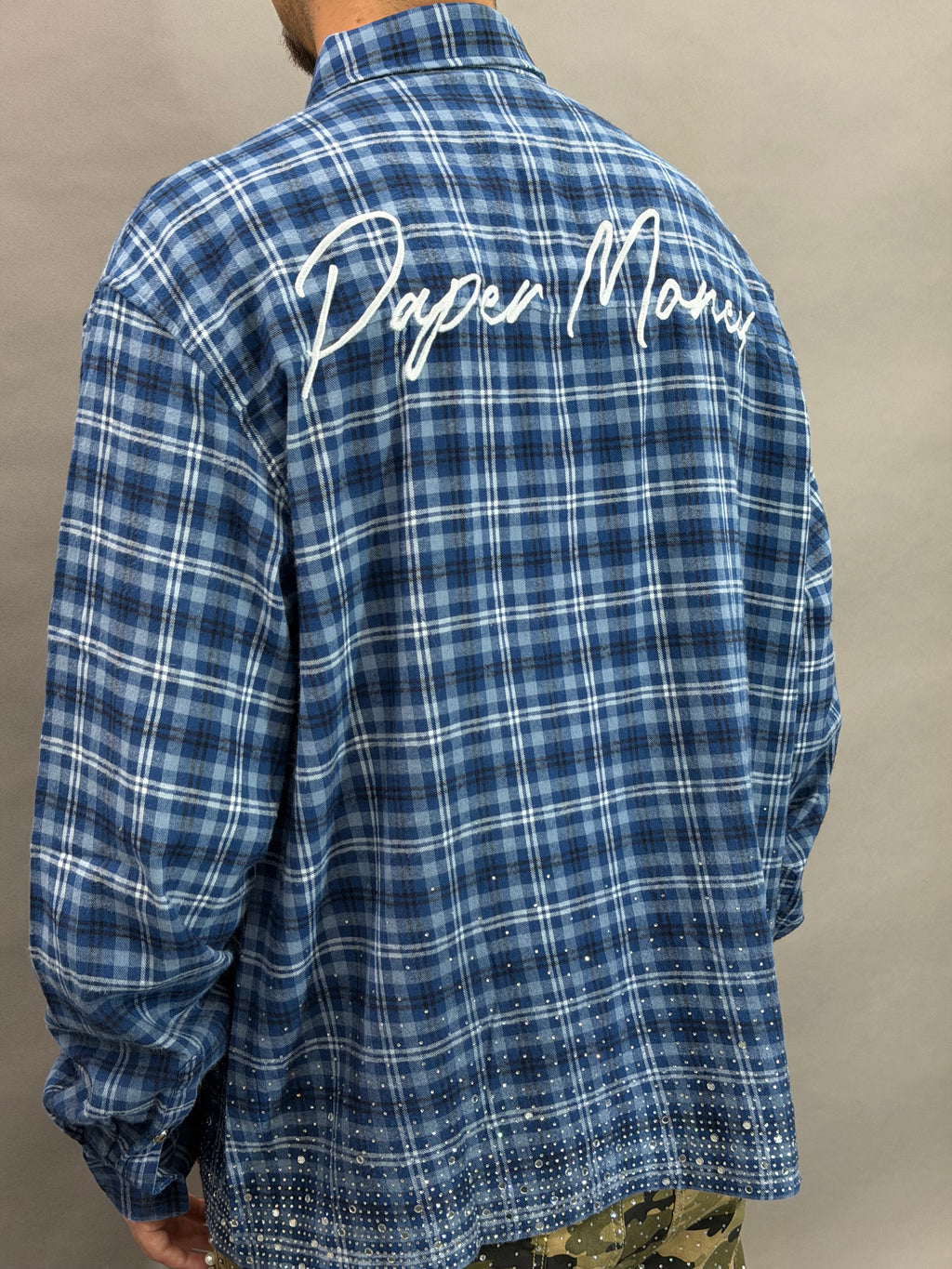 Flannel Blue Paper