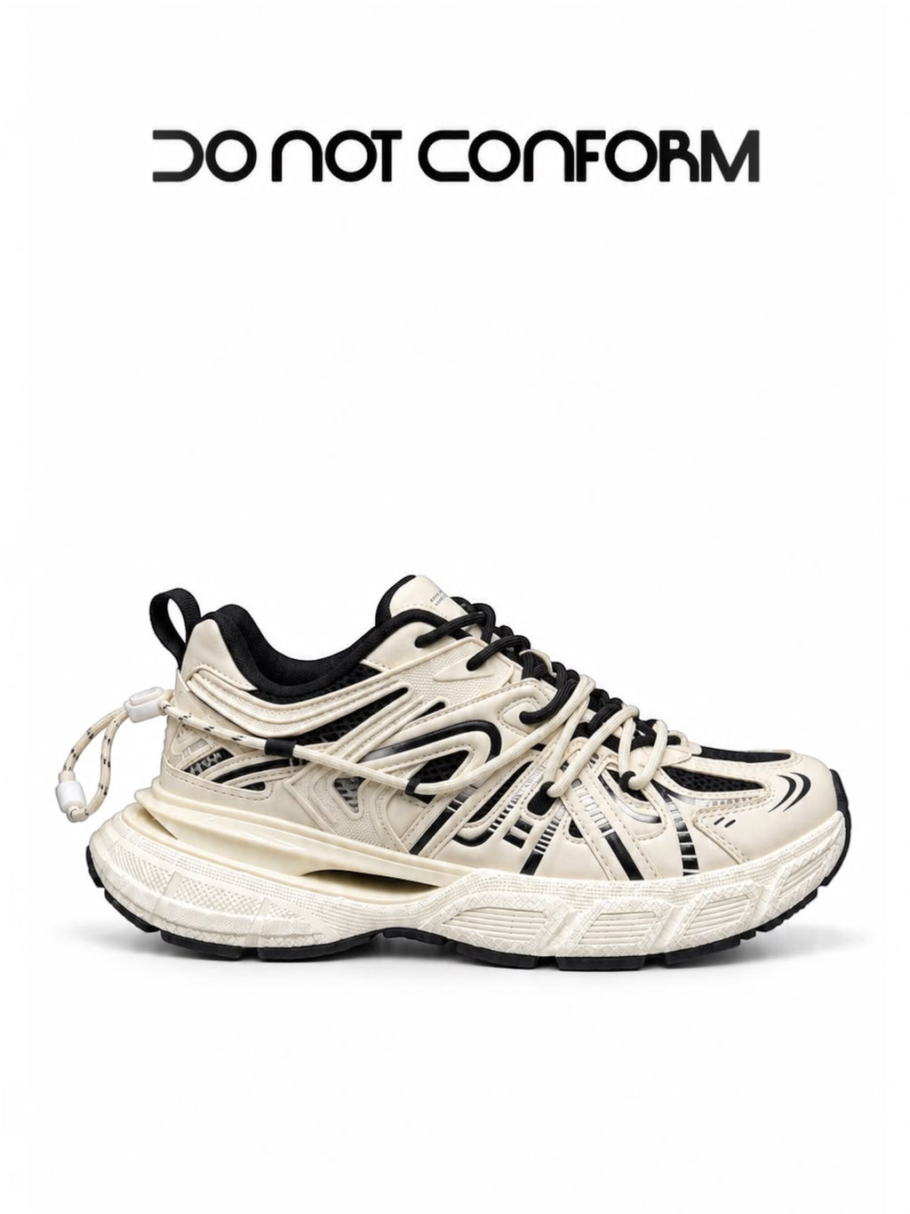 DNC Shoes01 BGE/BLK