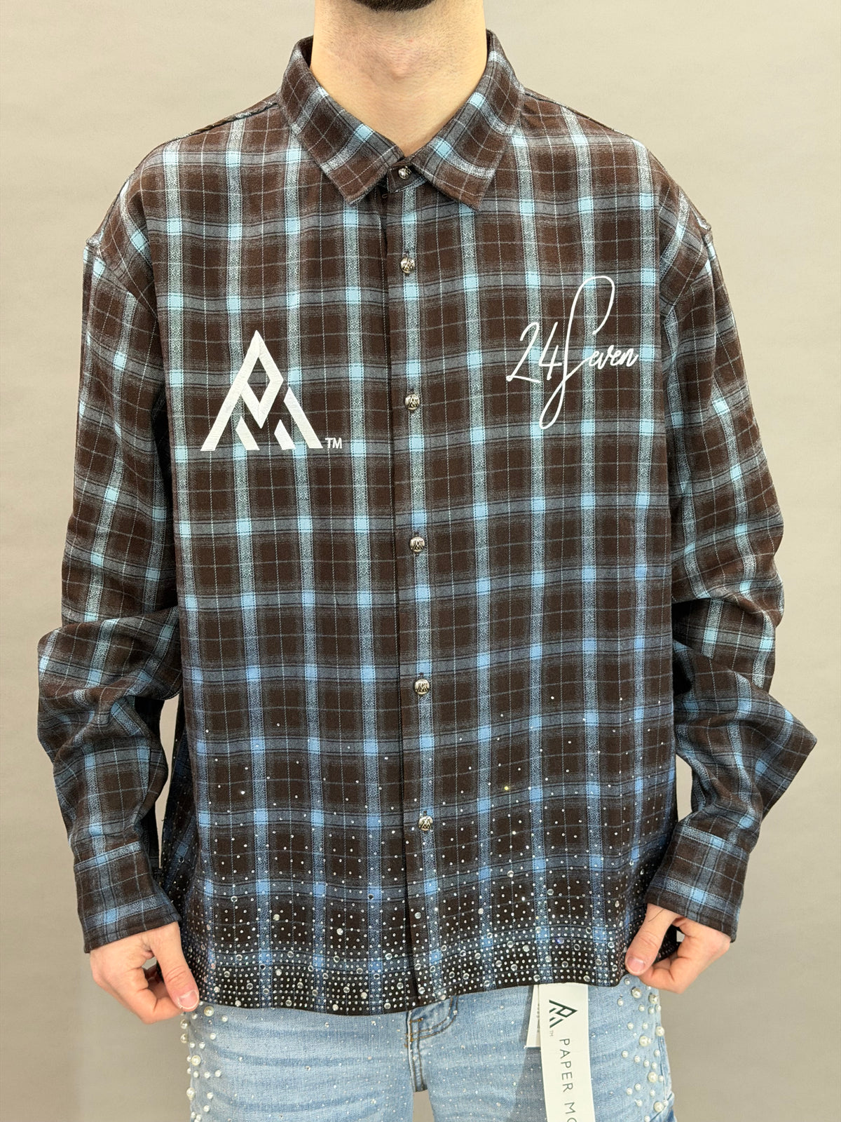 Flannel Brown Paper