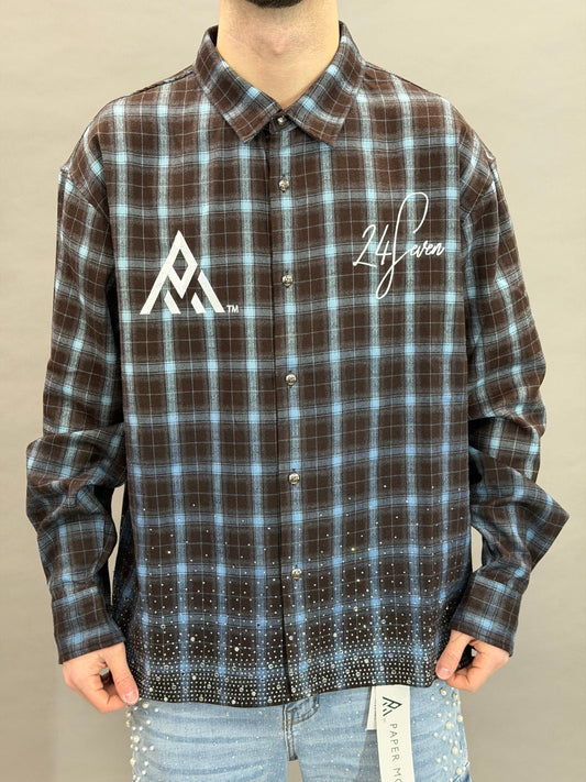 Flannel Brown Paper