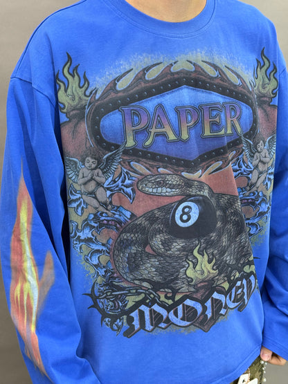 Cold Blood Blue Paper