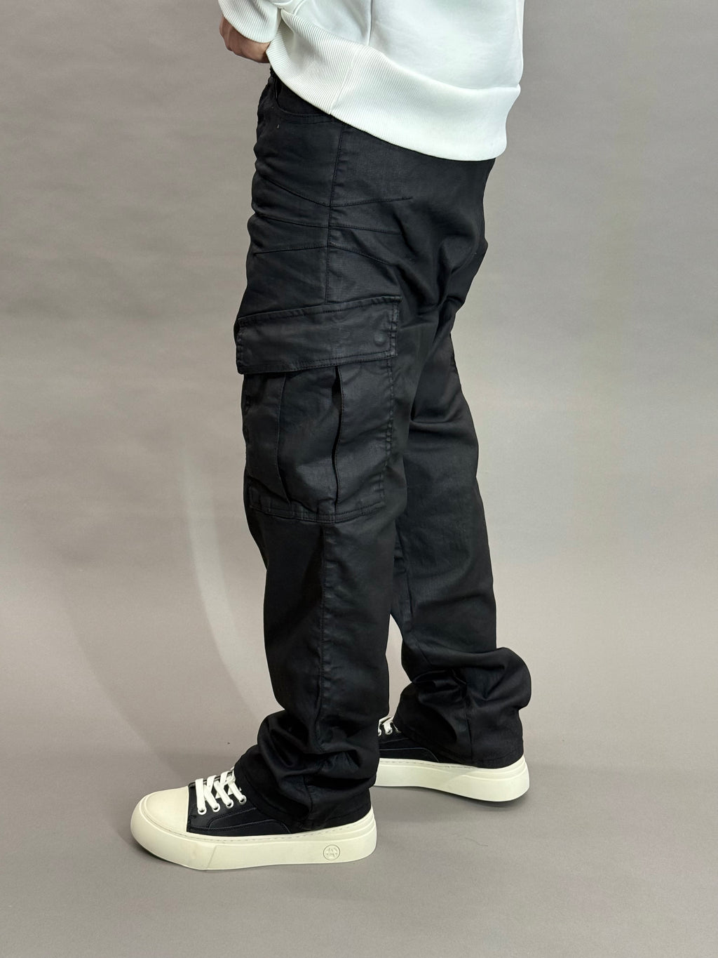 Baggy Cargo Waxed Tex