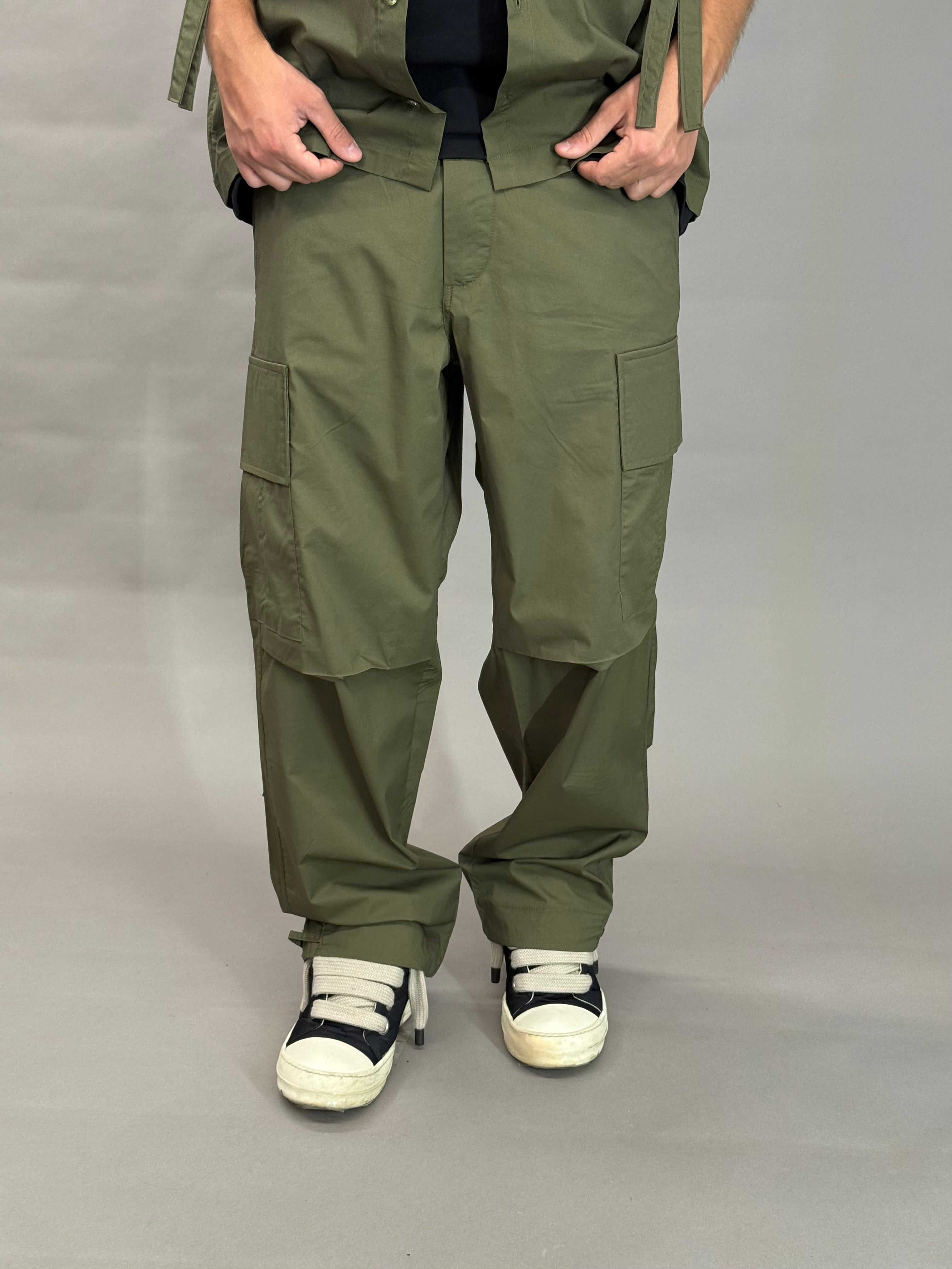 Double Pocket Cargo Green