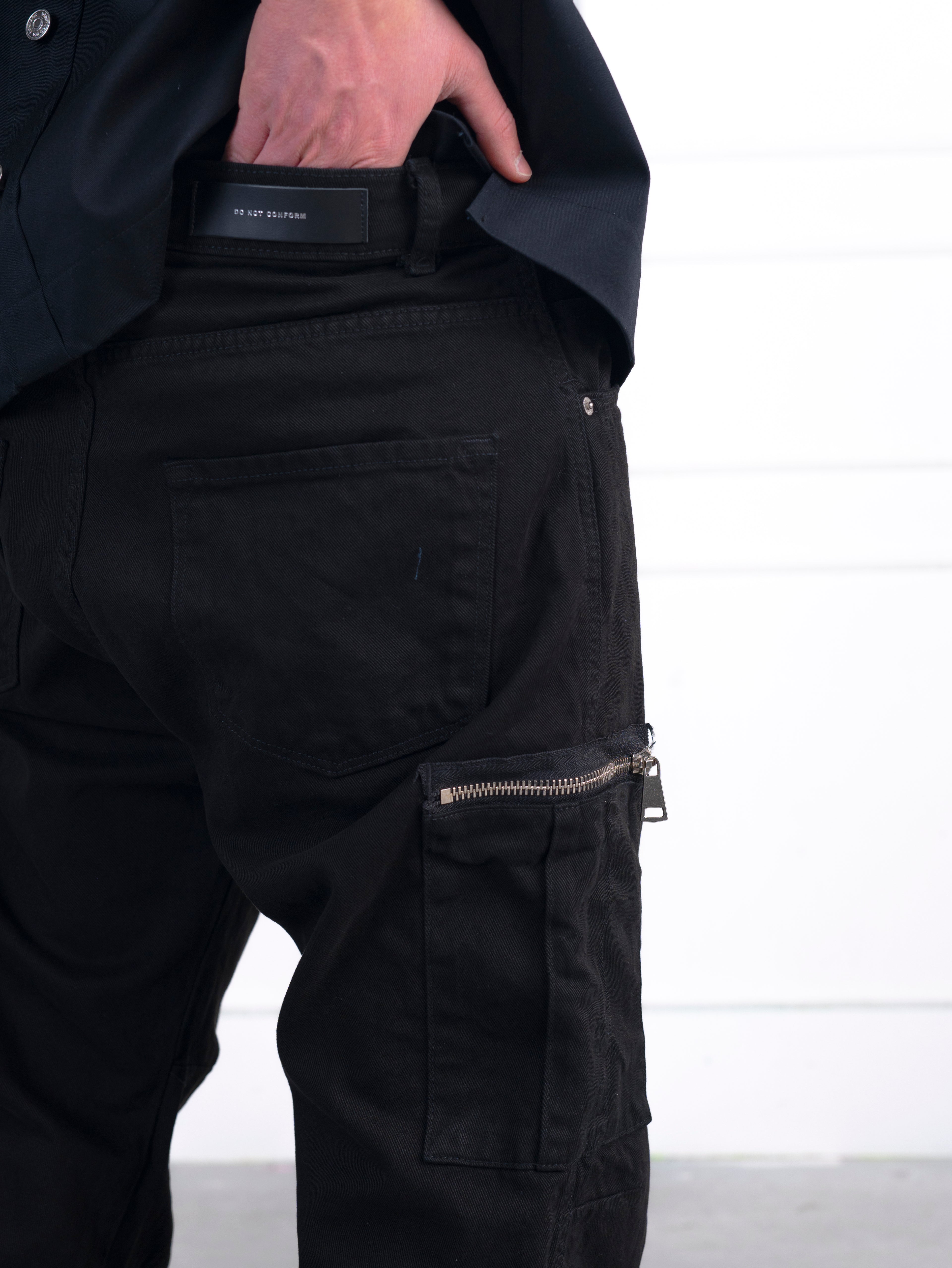 Black Cargo Zip DNCXSH