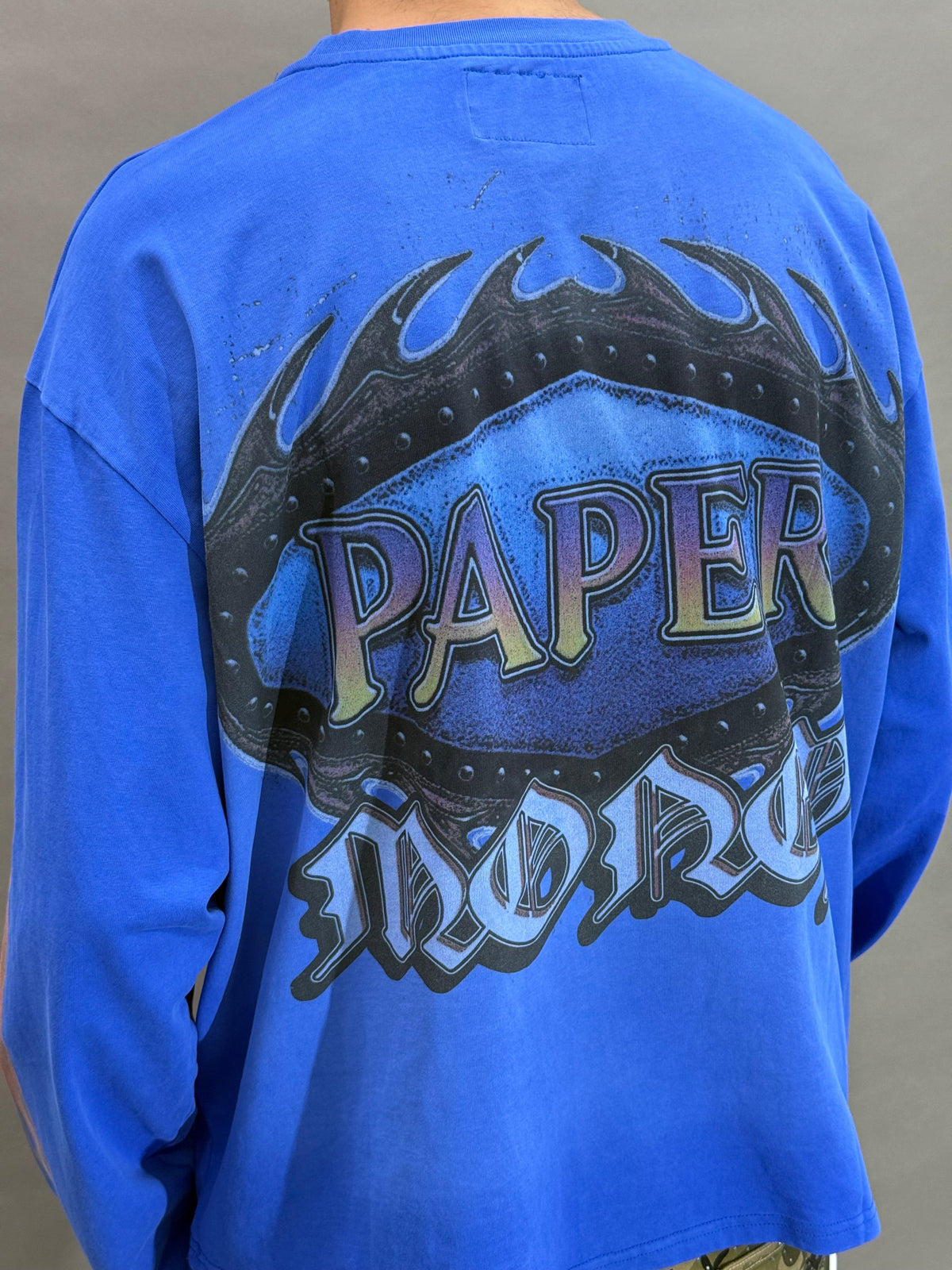 Cold Blood Blue Paper