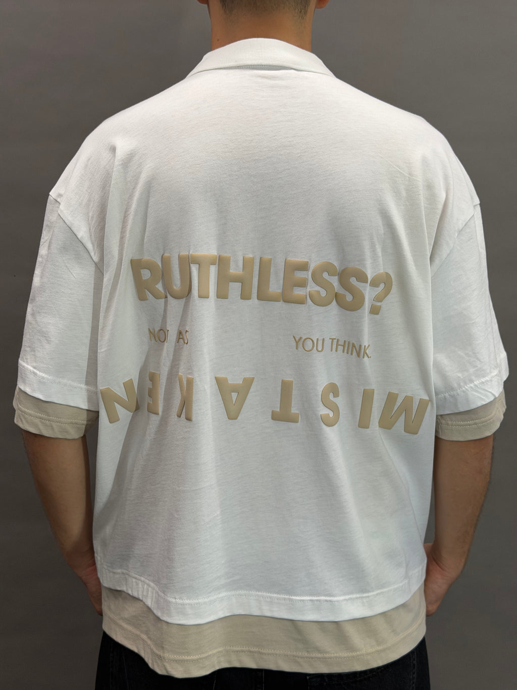 Ruthless Double Sleeved White