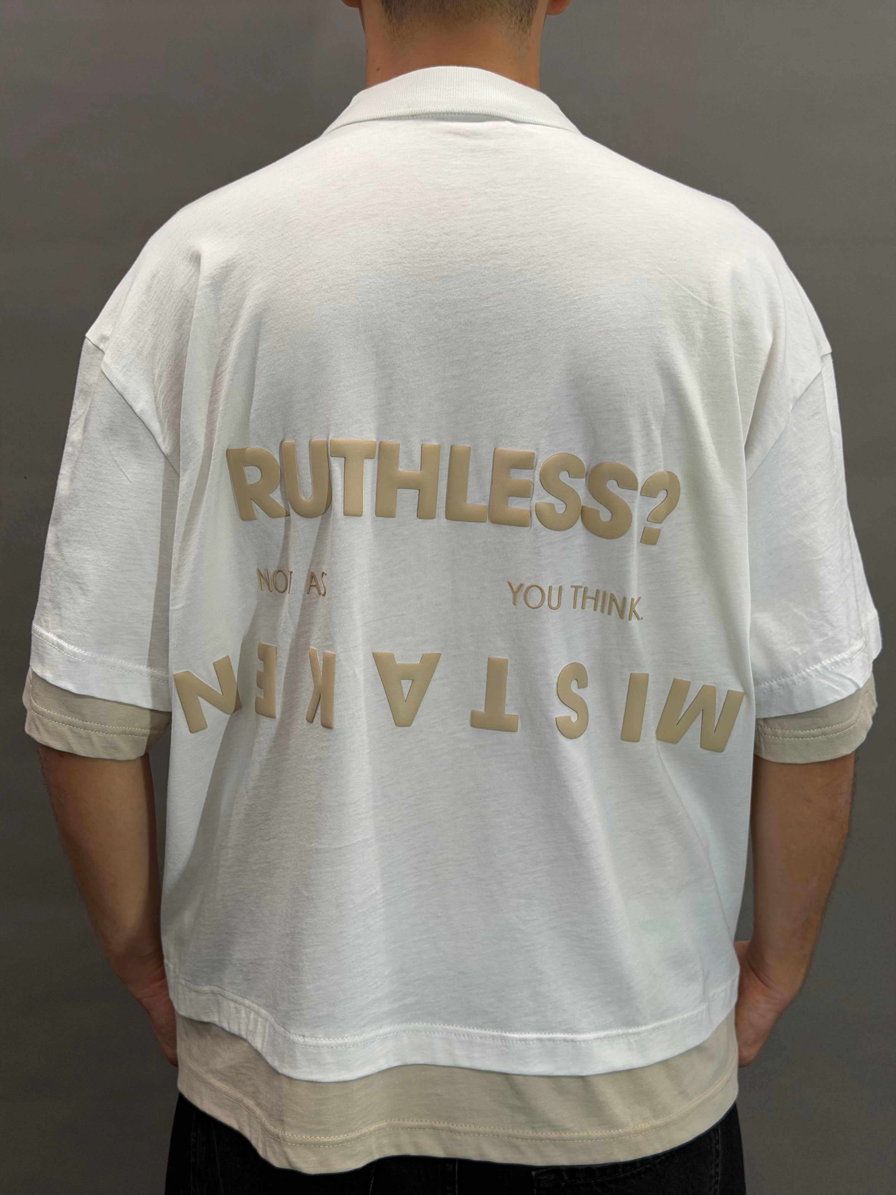 Ruthless Double Sleeved White