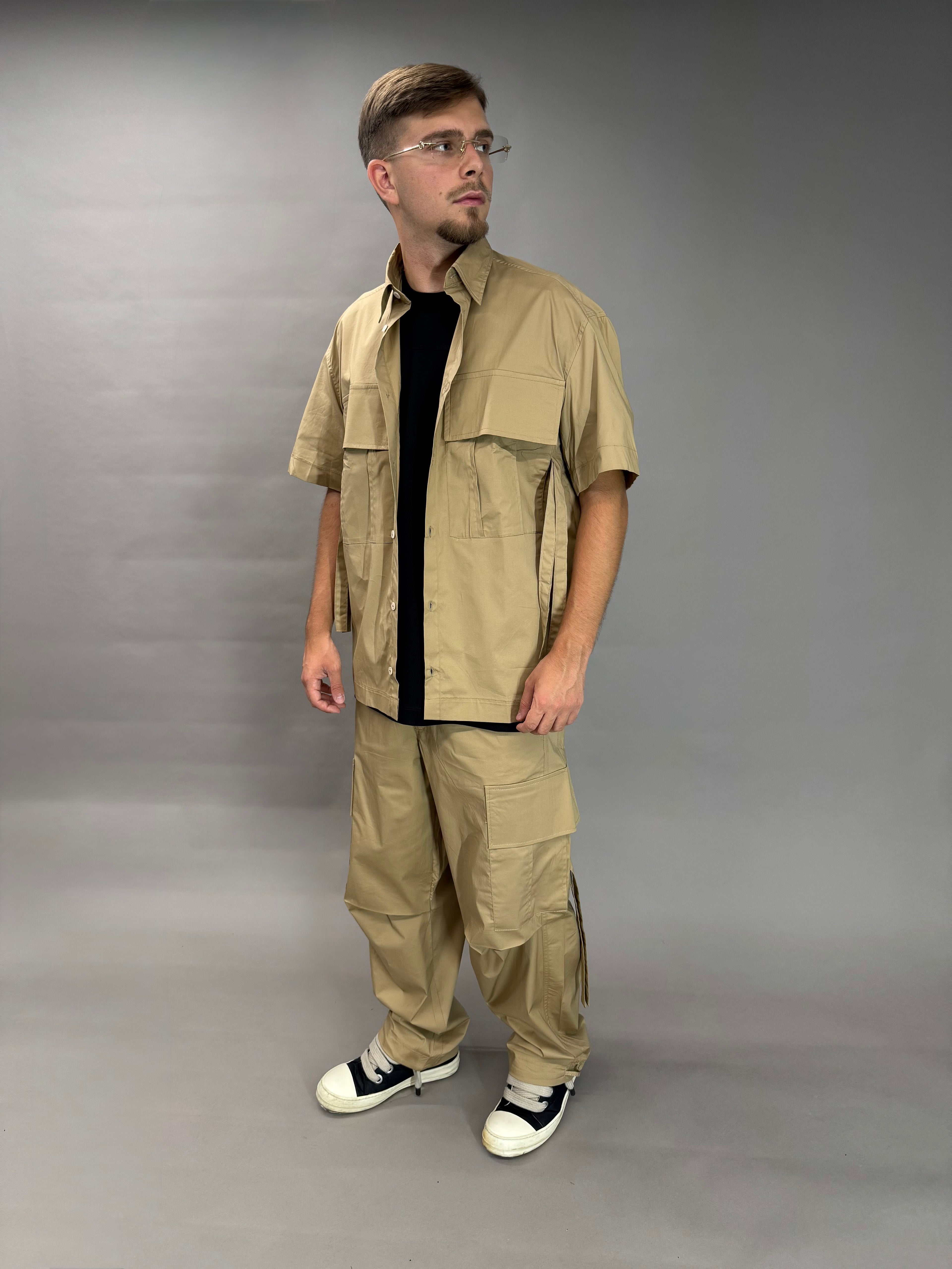 Double Pocket Cargo Beige