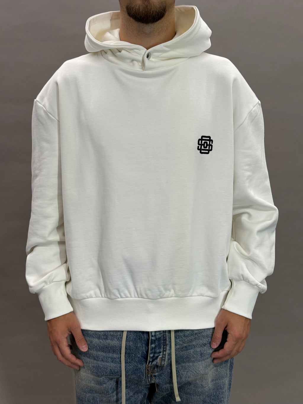 Hoodie Logo White State