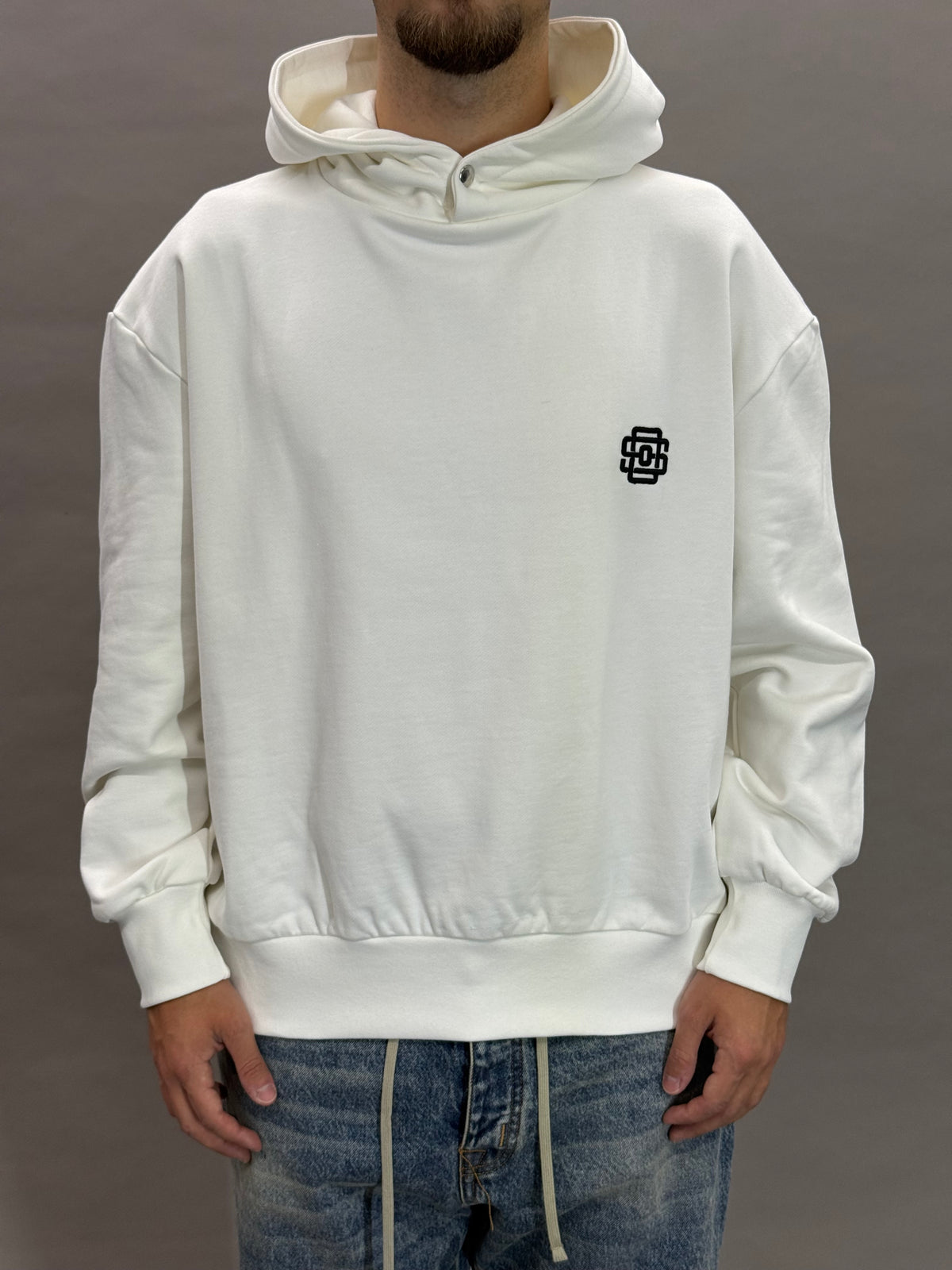 Hoodie Logo White State