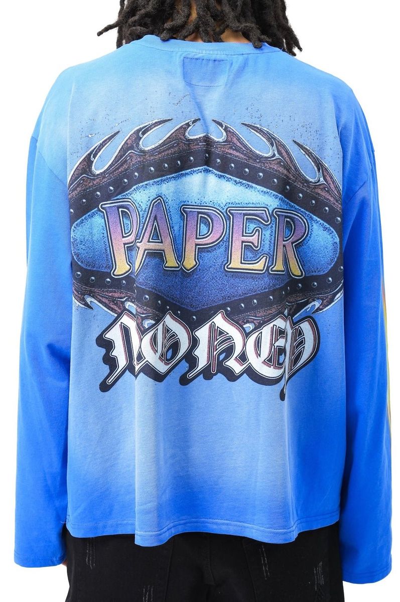 Cold Blood Blue Paper