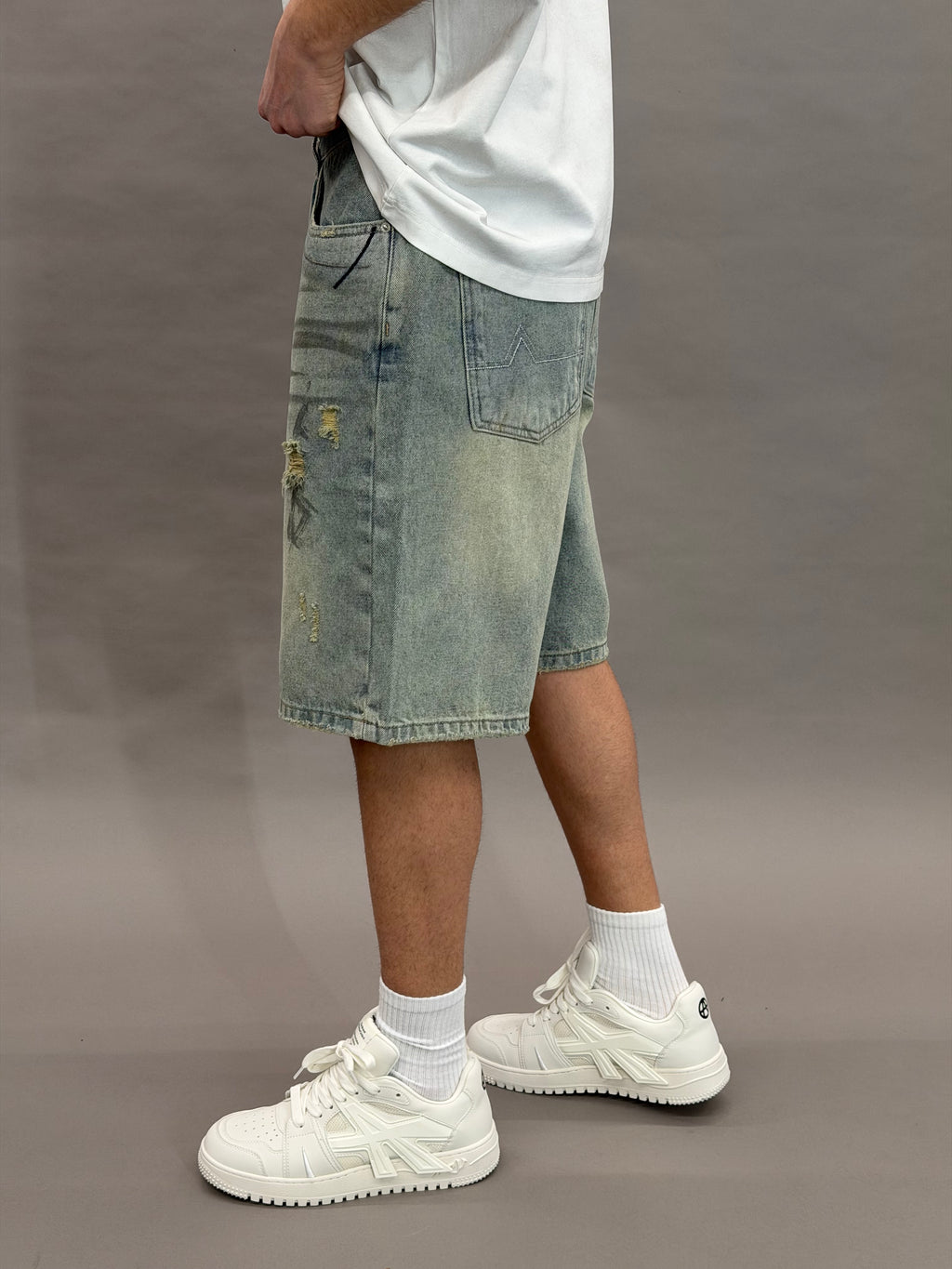 Biker Wash Shorts