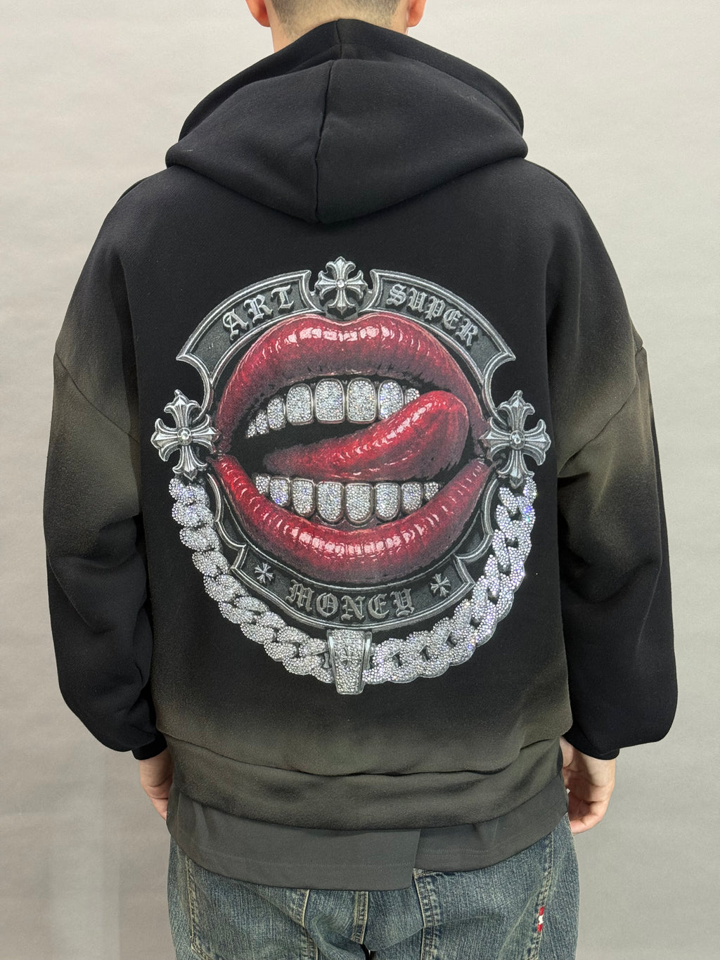Hoodie Daily Black