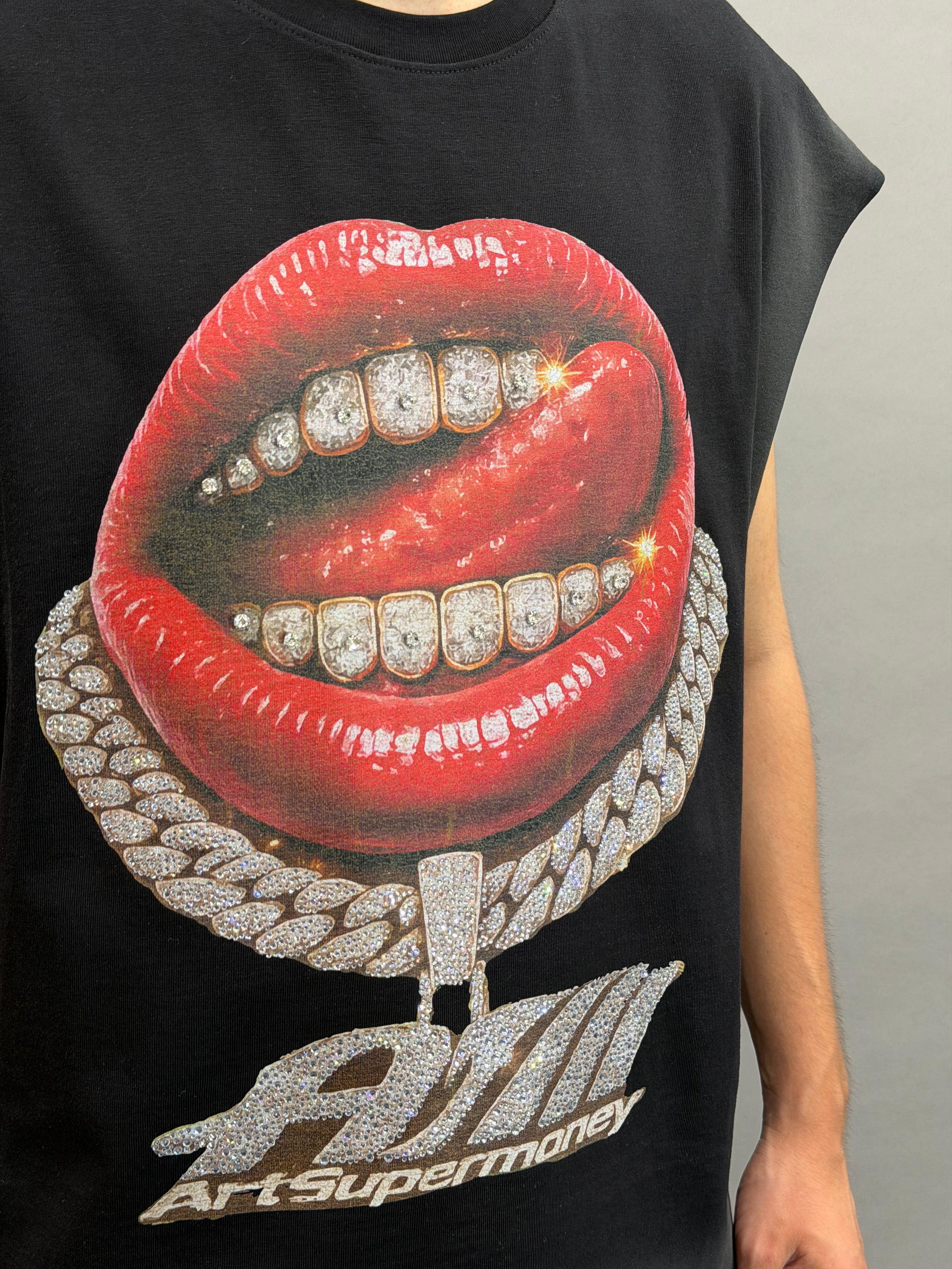 Grillz Black Sleeveless