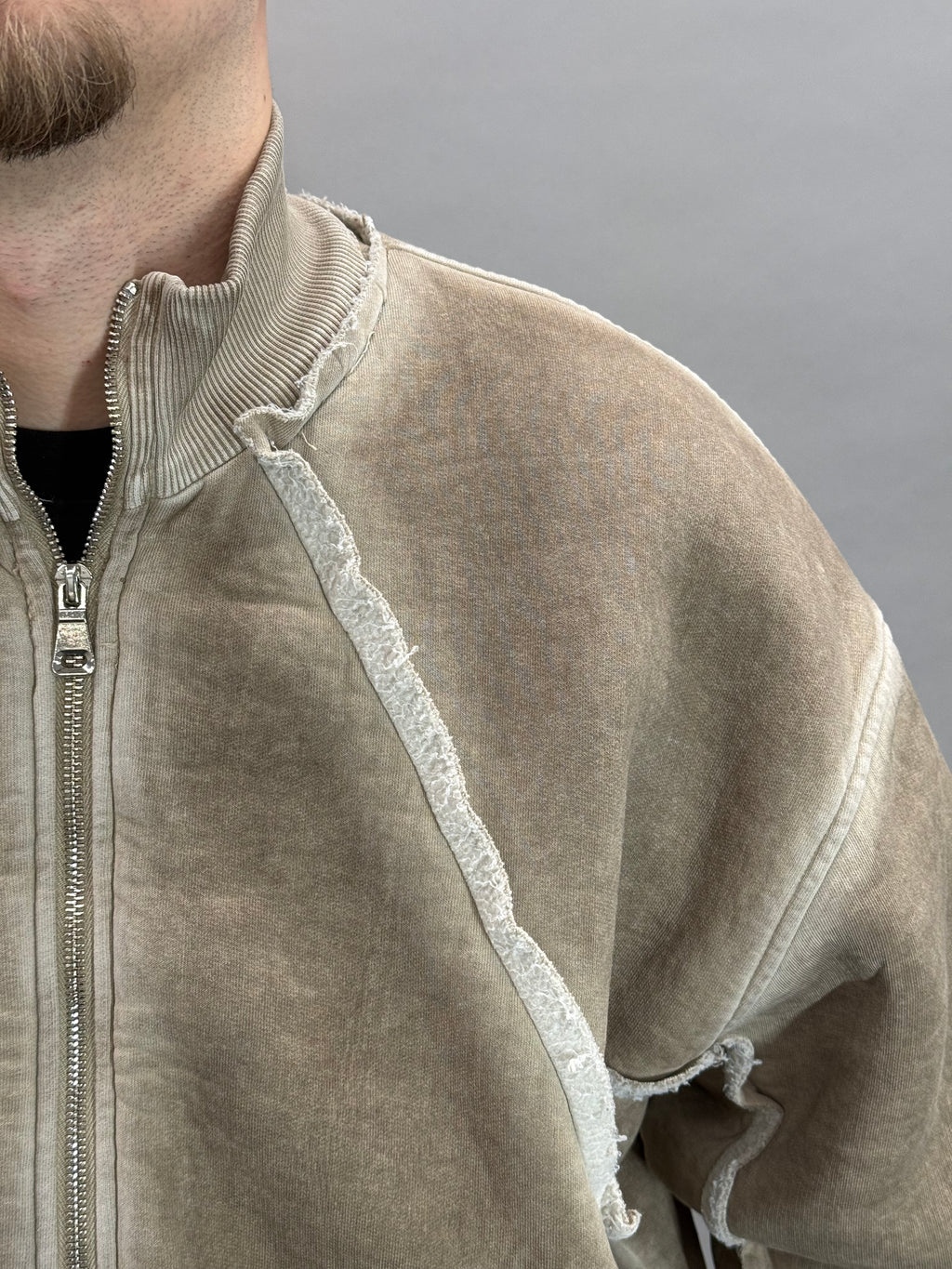 Washed Sweatshirt Beige