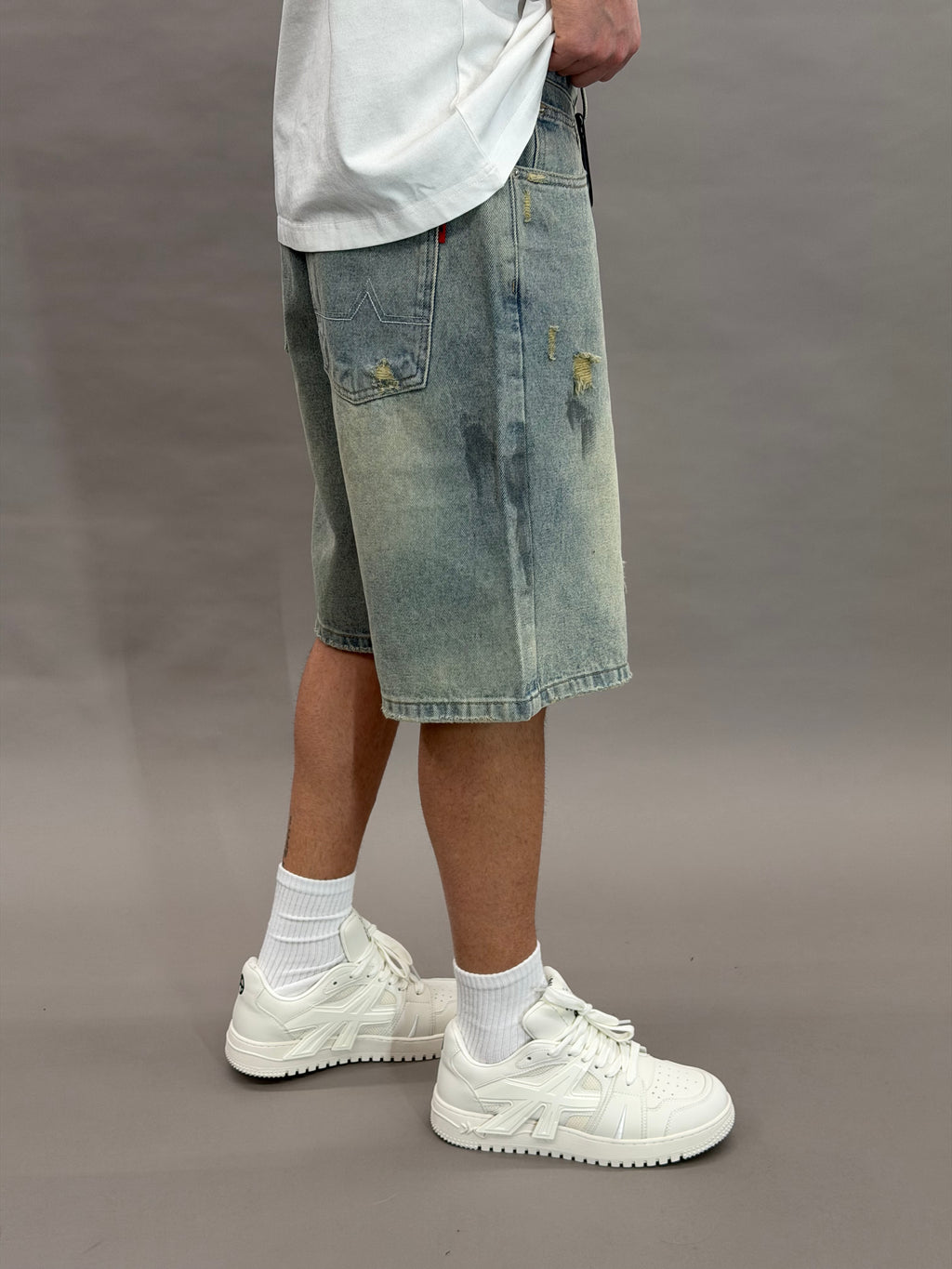 Biker Wash Shorts
