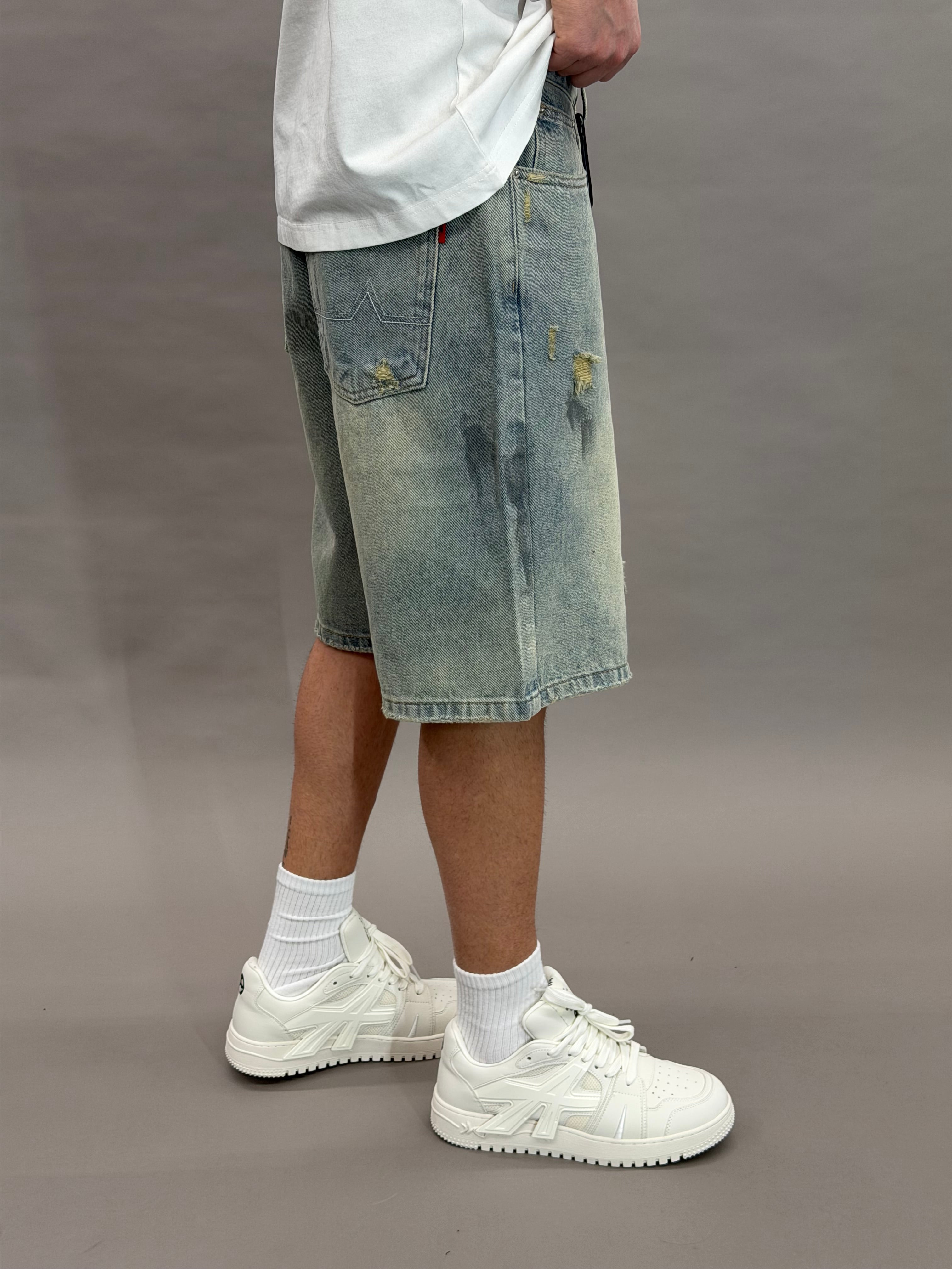 Biker Wash Shorts