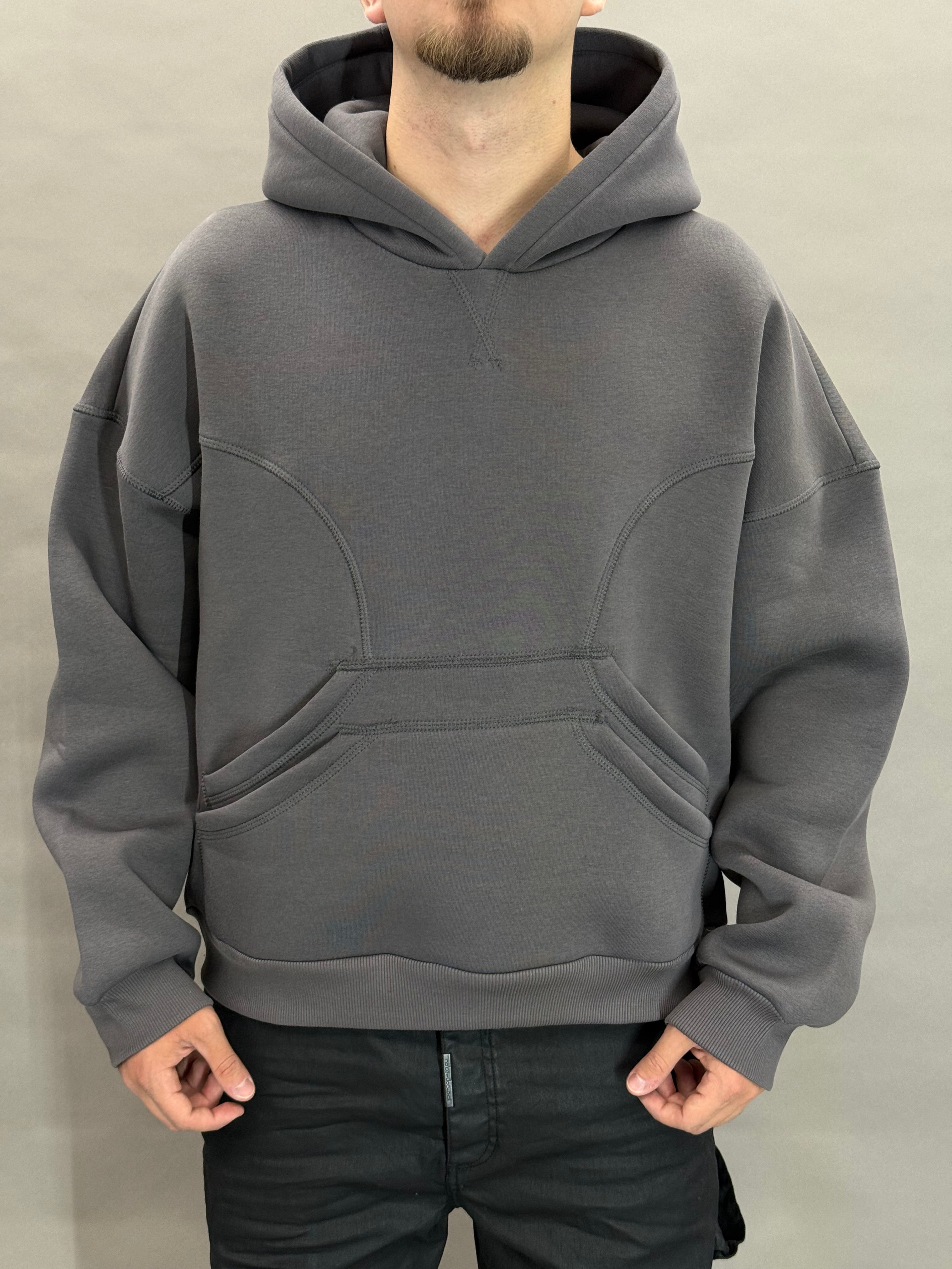 Lead Stitching Double Pouch