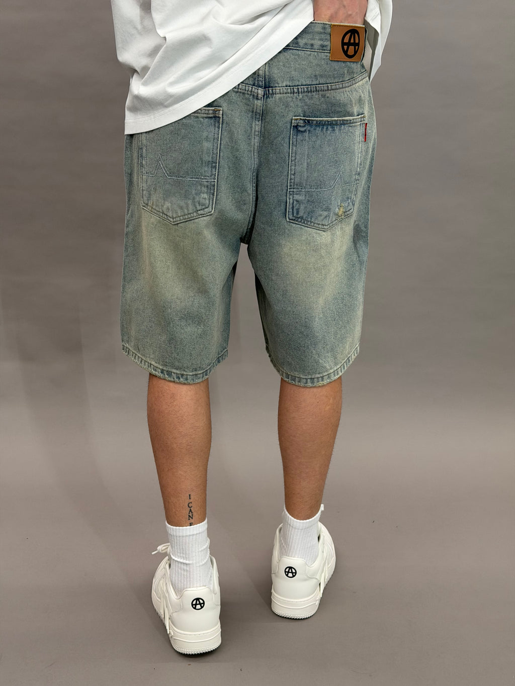 Biker Wash Shorts