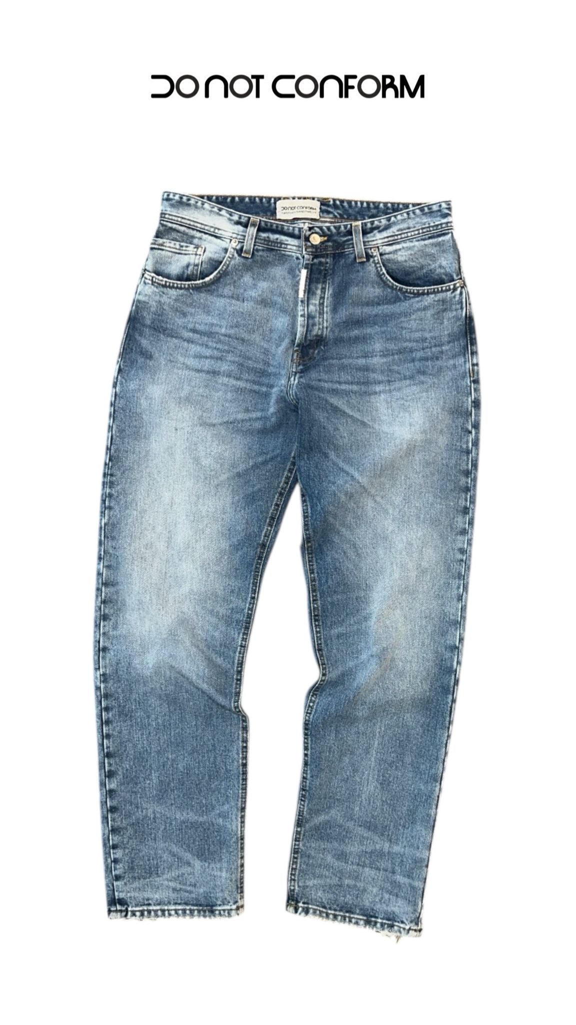 Baggy Blue Tribal Moon