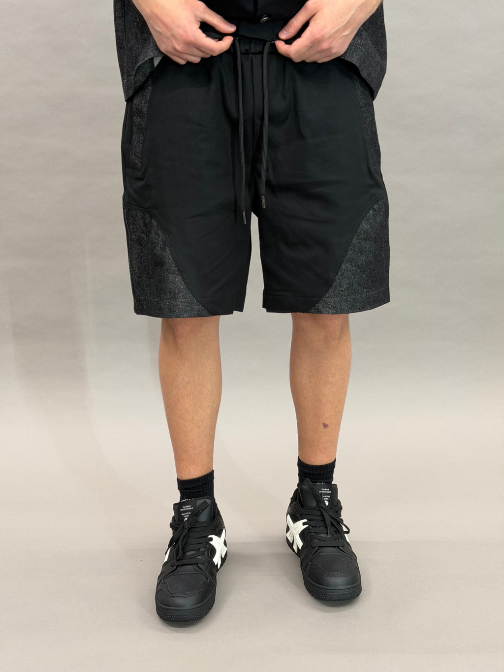 Coord Double Jeans Black