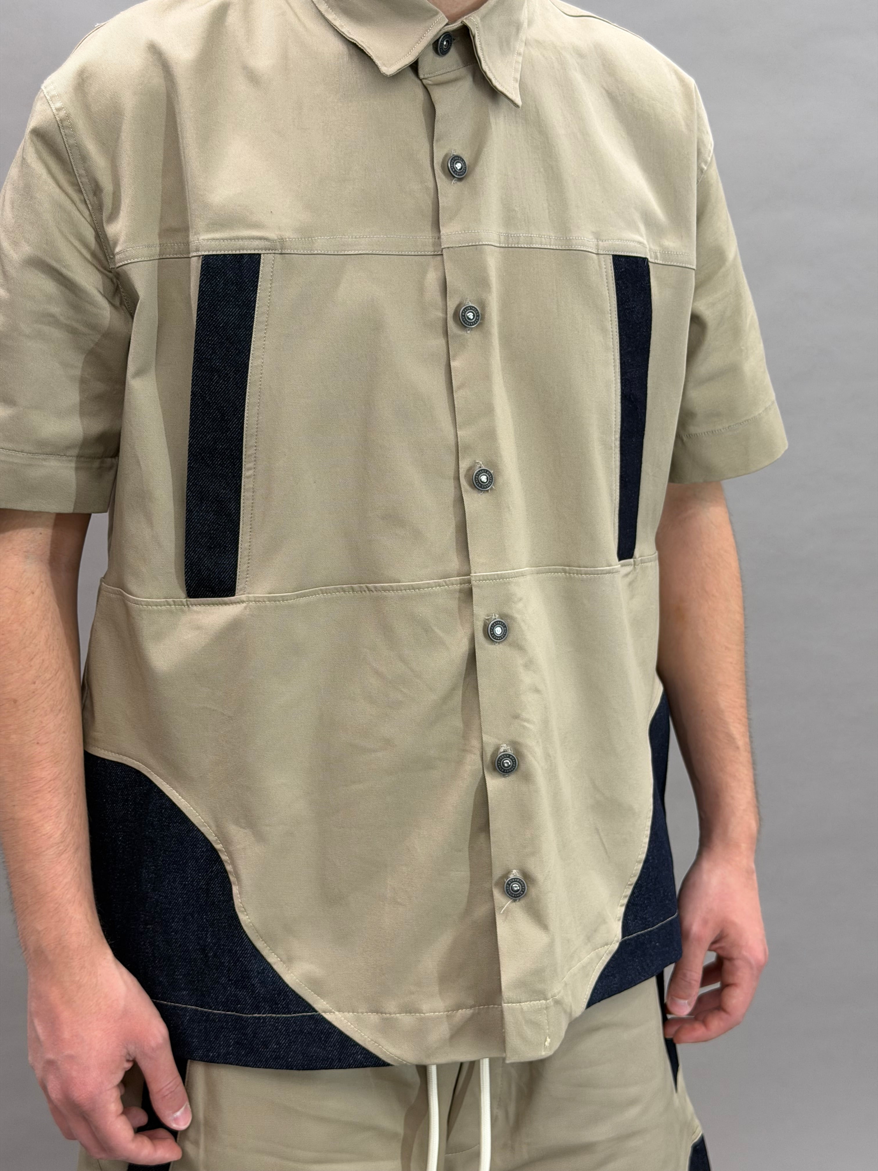 Coord Double Jeans Beige