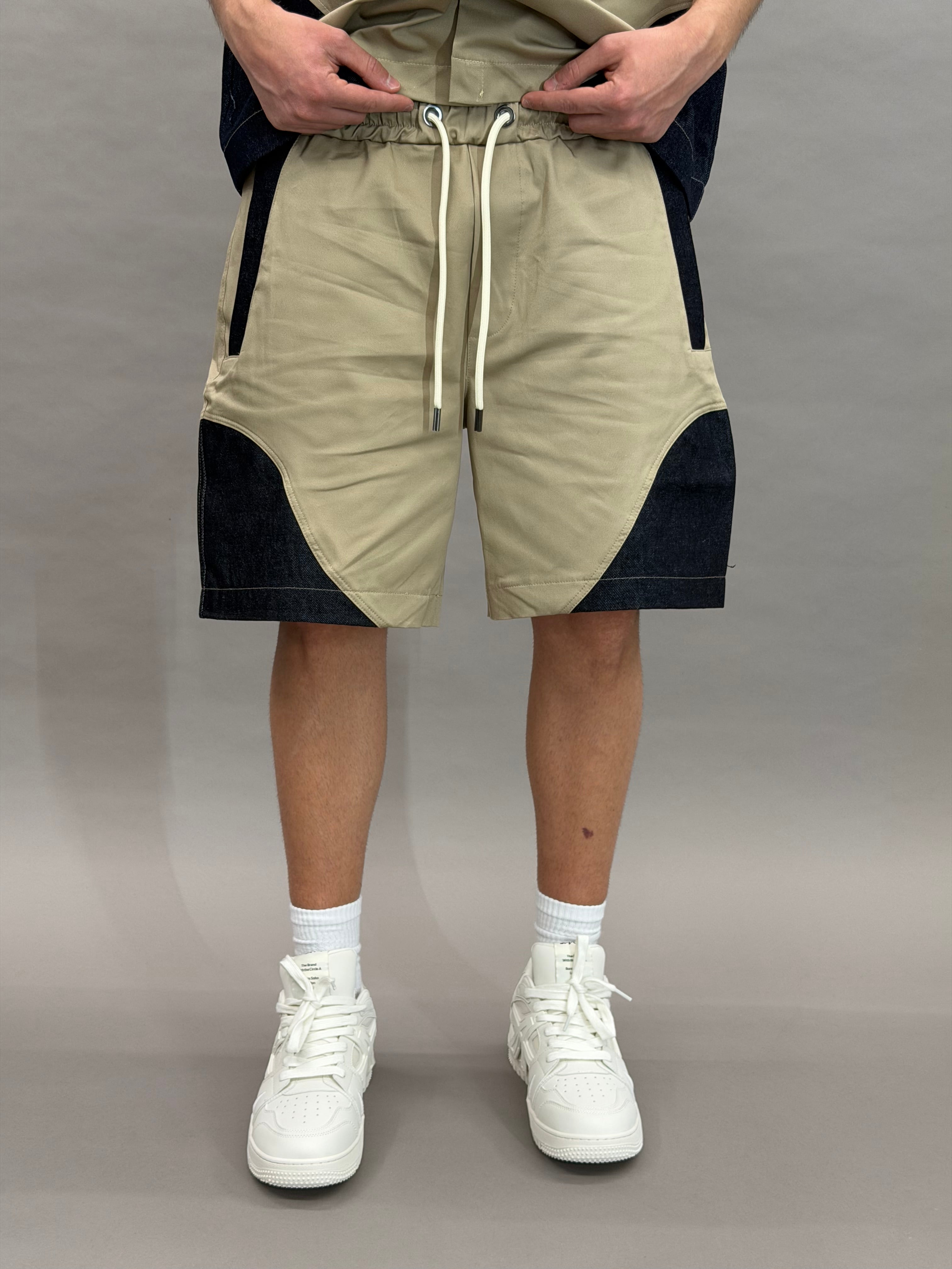 Coord Double Jeans Beige