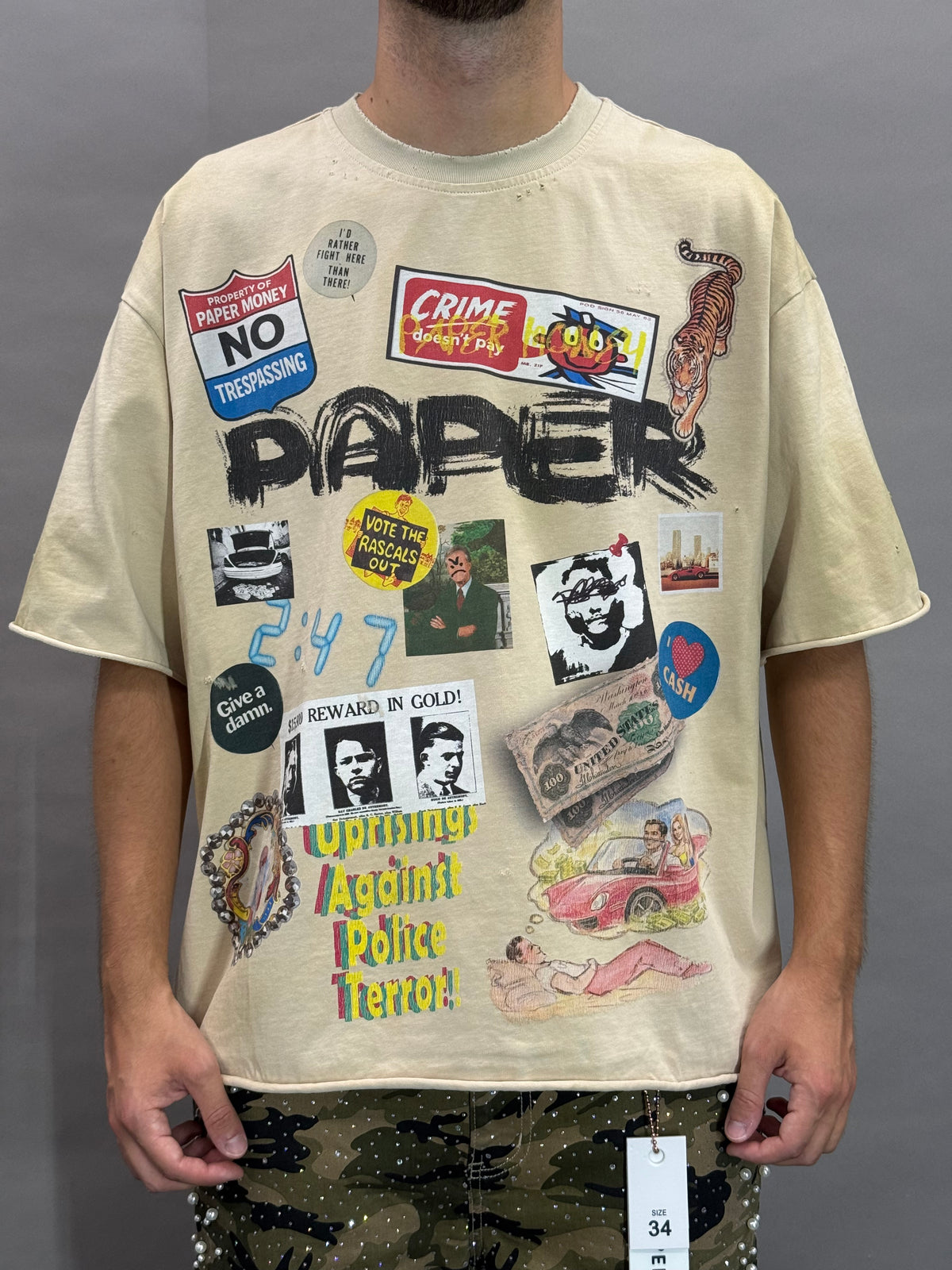 Disorder Cream Paper