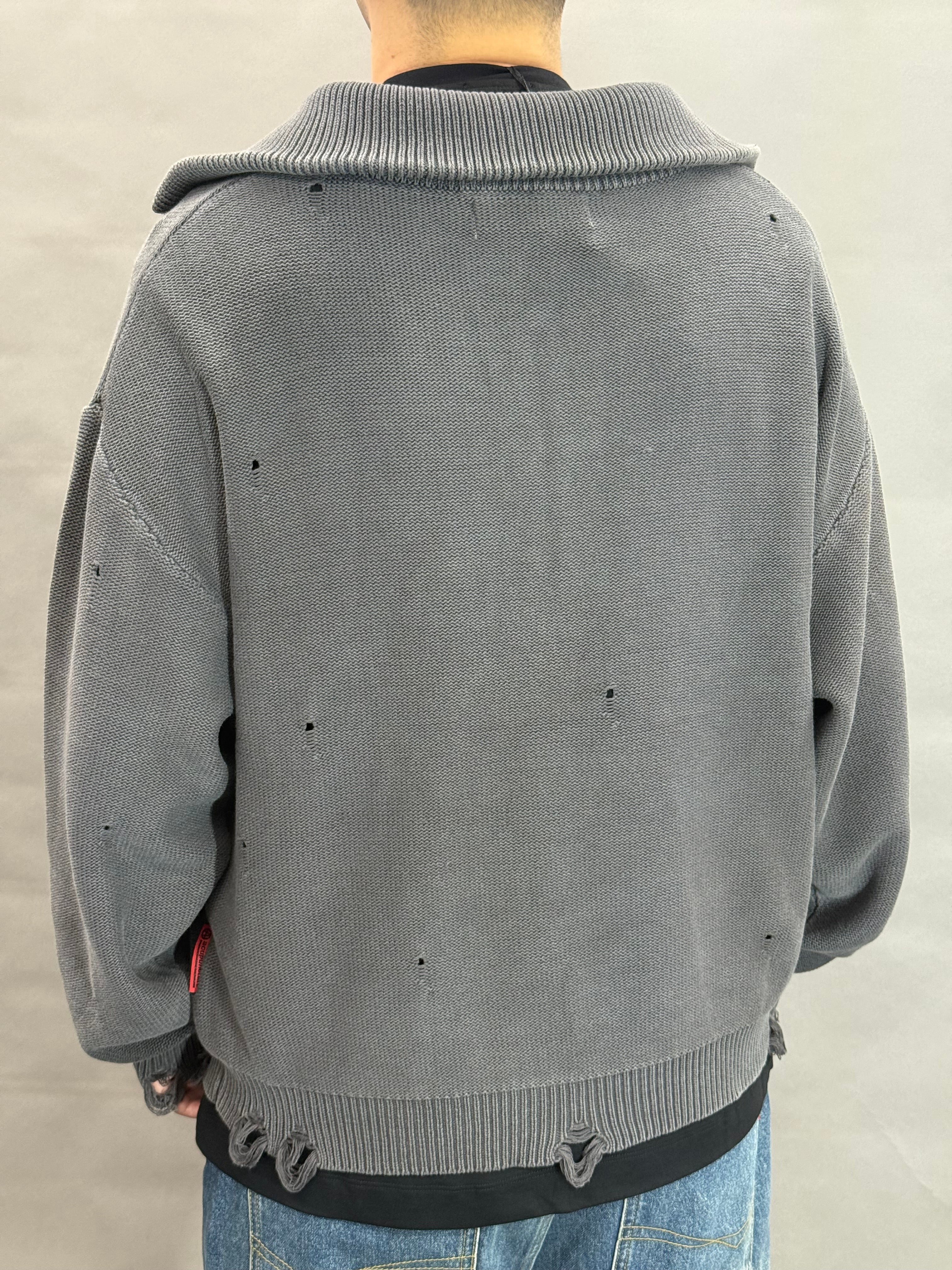 Anarchy Sweater Grey