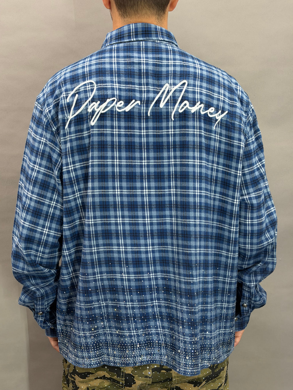 Flannel Blue Paper