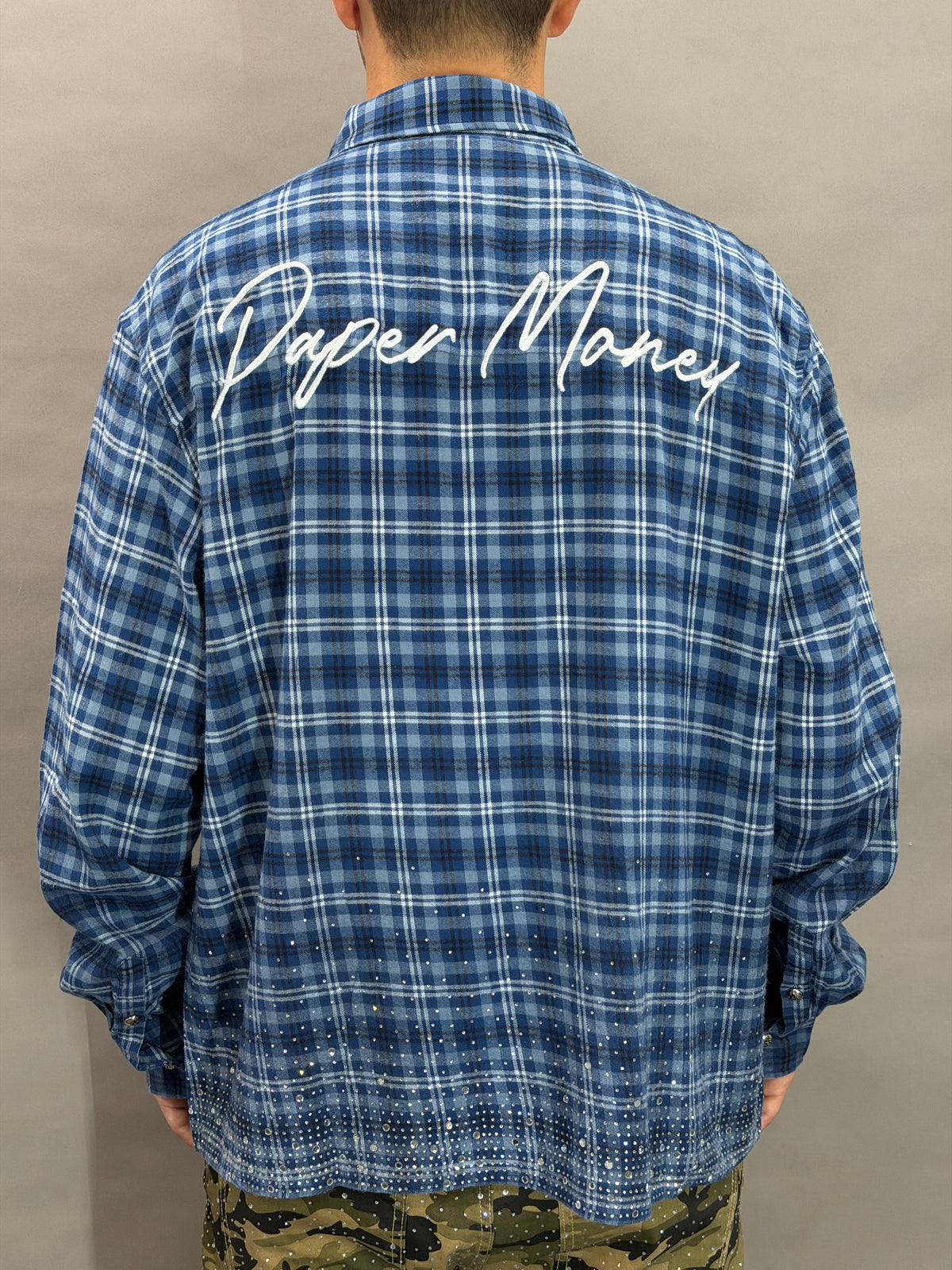 Flannel Blue Paper