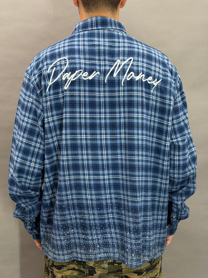 Flannel Blue Paper