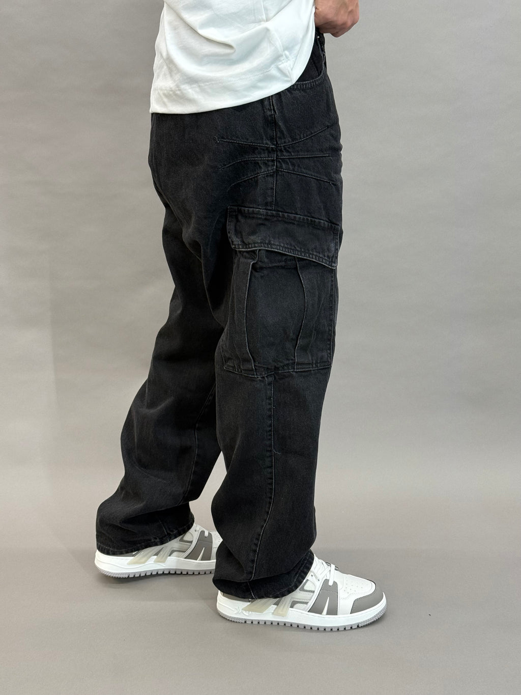 Baggy Cargo Dark Grey