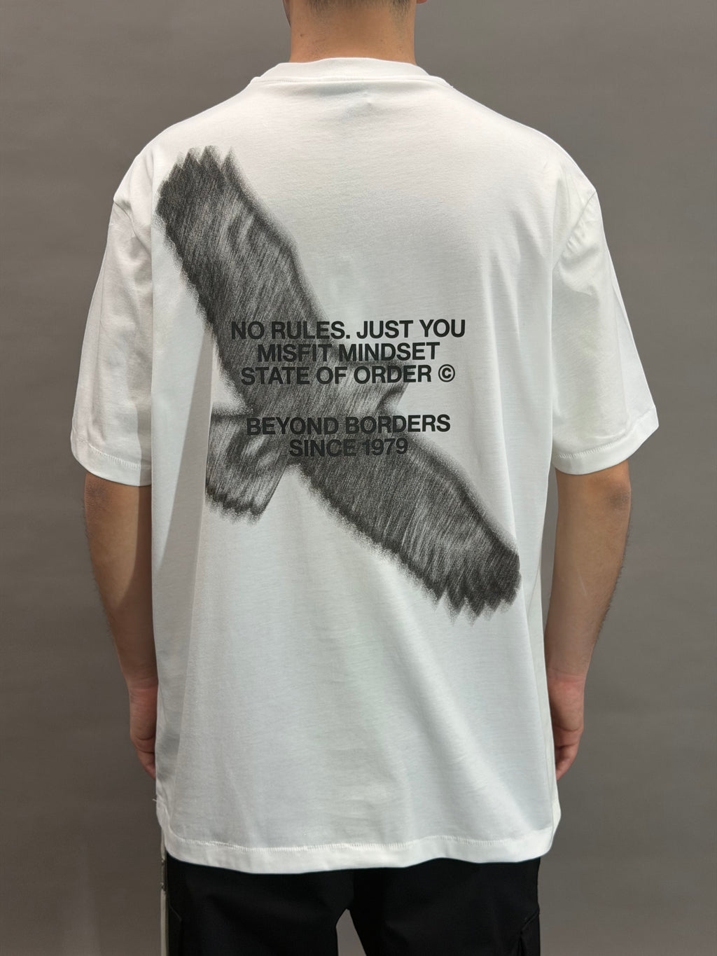 Tee Eagle White