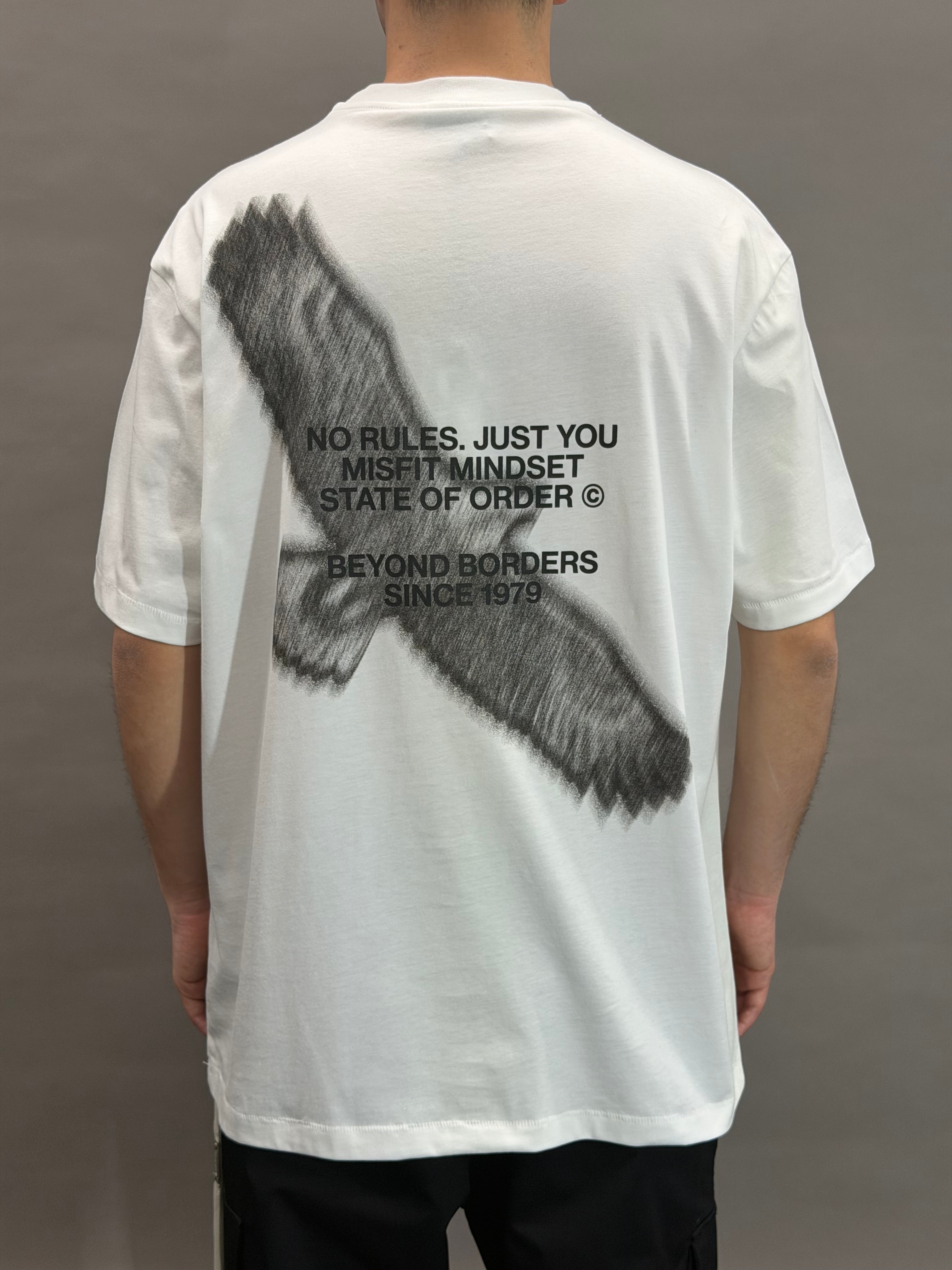 Tee Eagle White