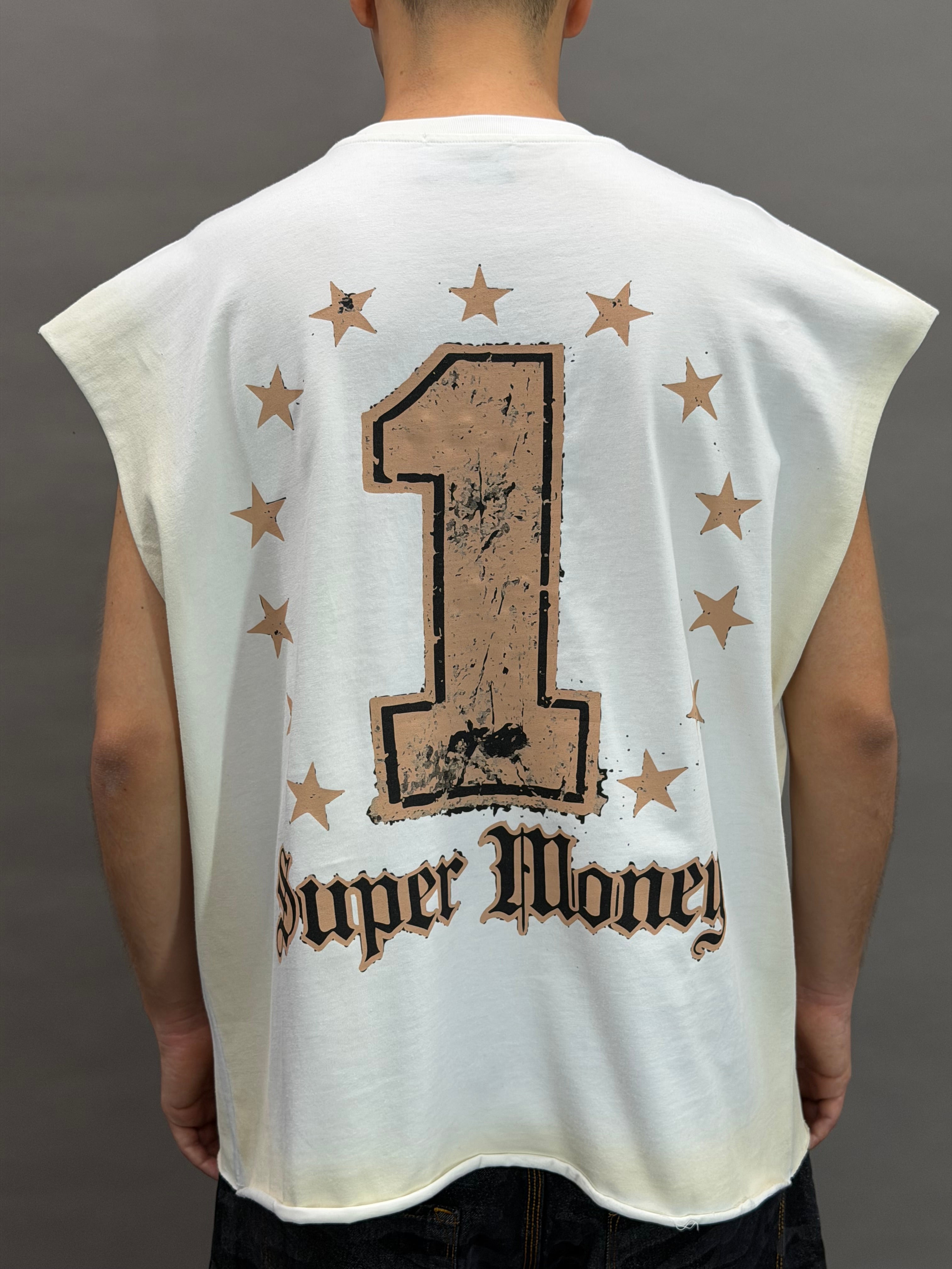 Grillz White Sleeveless